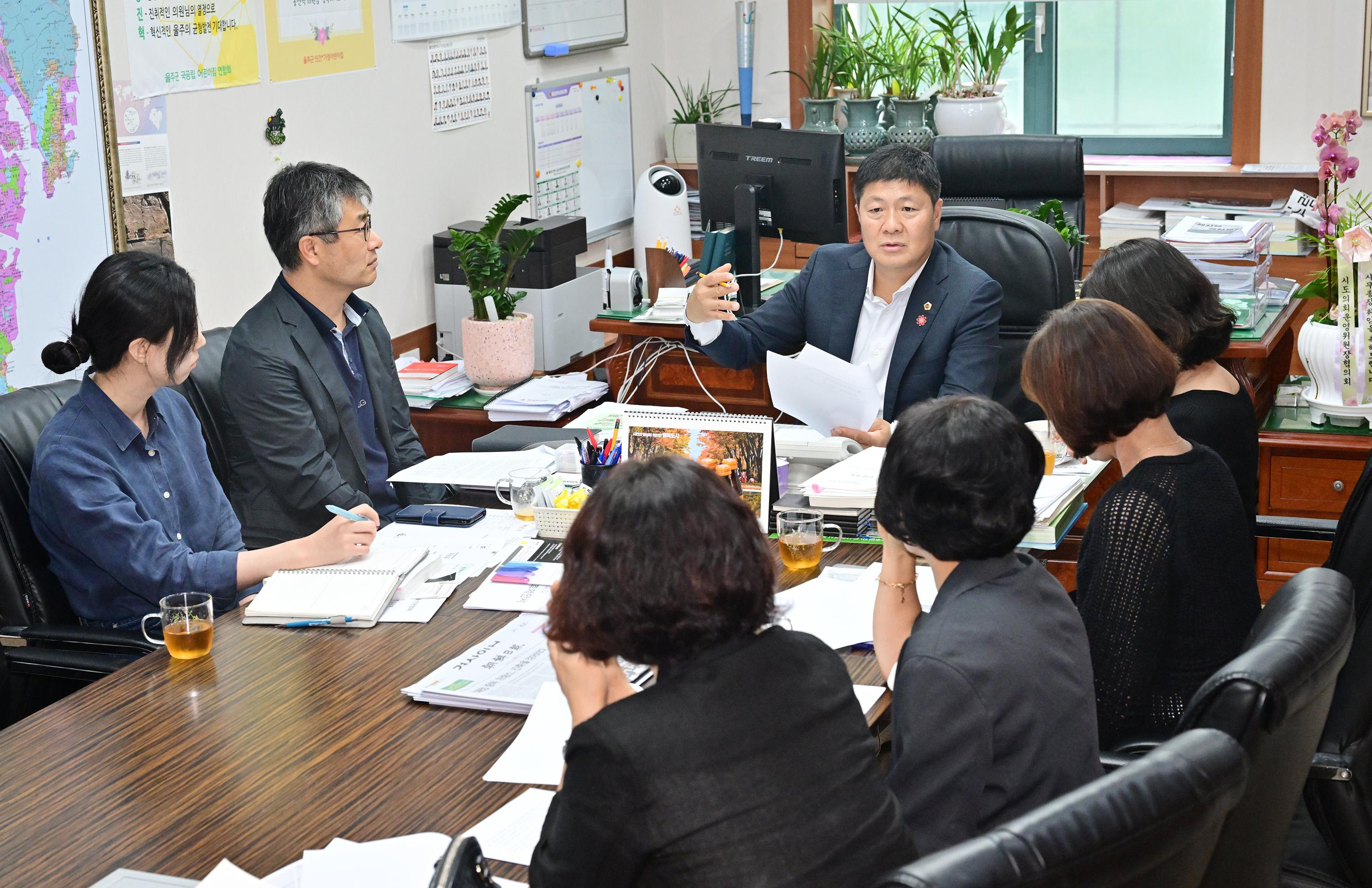 공진혁 의회운영위원장, 울주군 민간어린이집 현안 해결 위한 간담회1