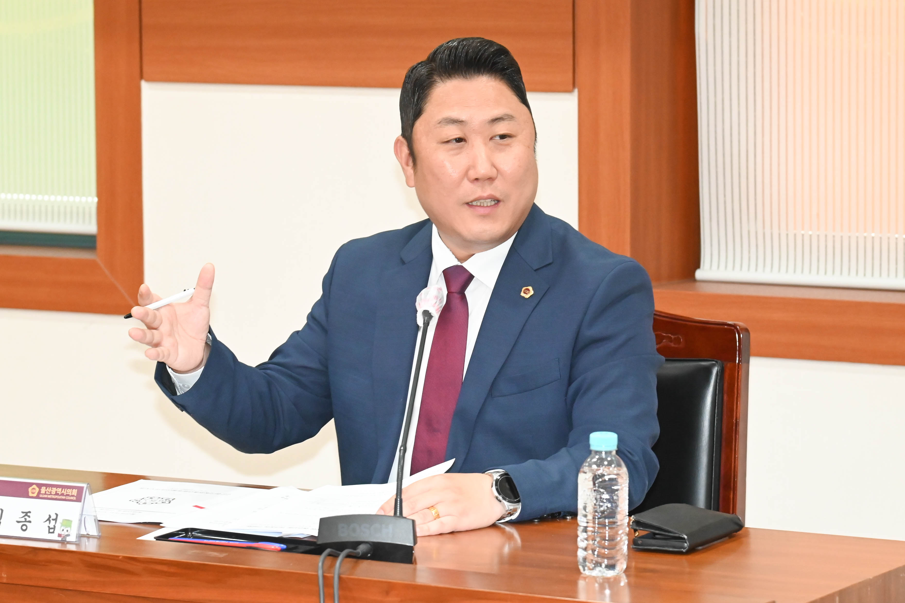 김종섭 부의장, 울산학원총연합회 현안사항 청취 간담회 9