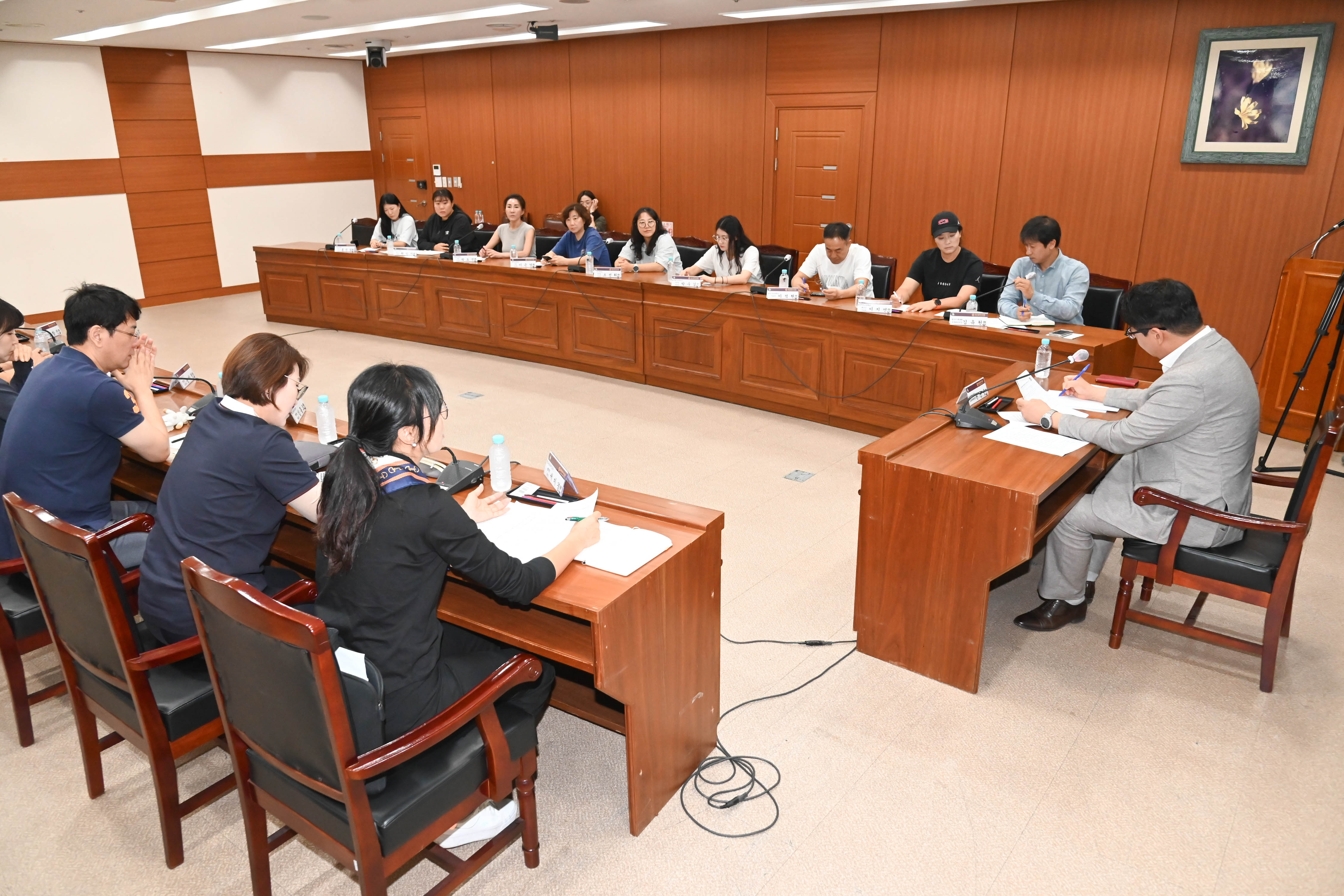 권순용 의원, 학교운동부 지도자협의회 의견청취 간담회7