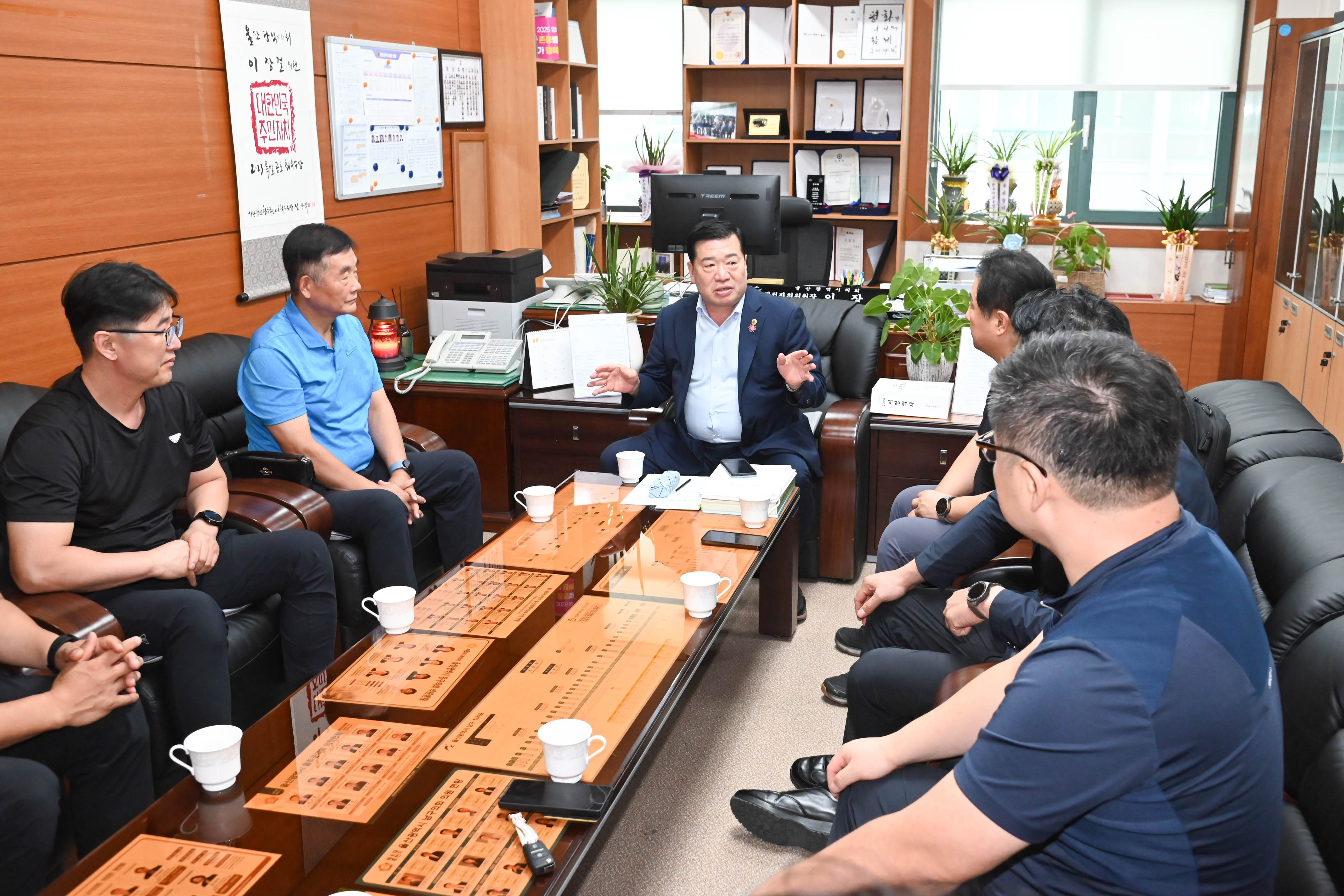이장걸 행정자치위원장, 울산 북구 전의경회와 함께하는 지역사회 안전 간담회1