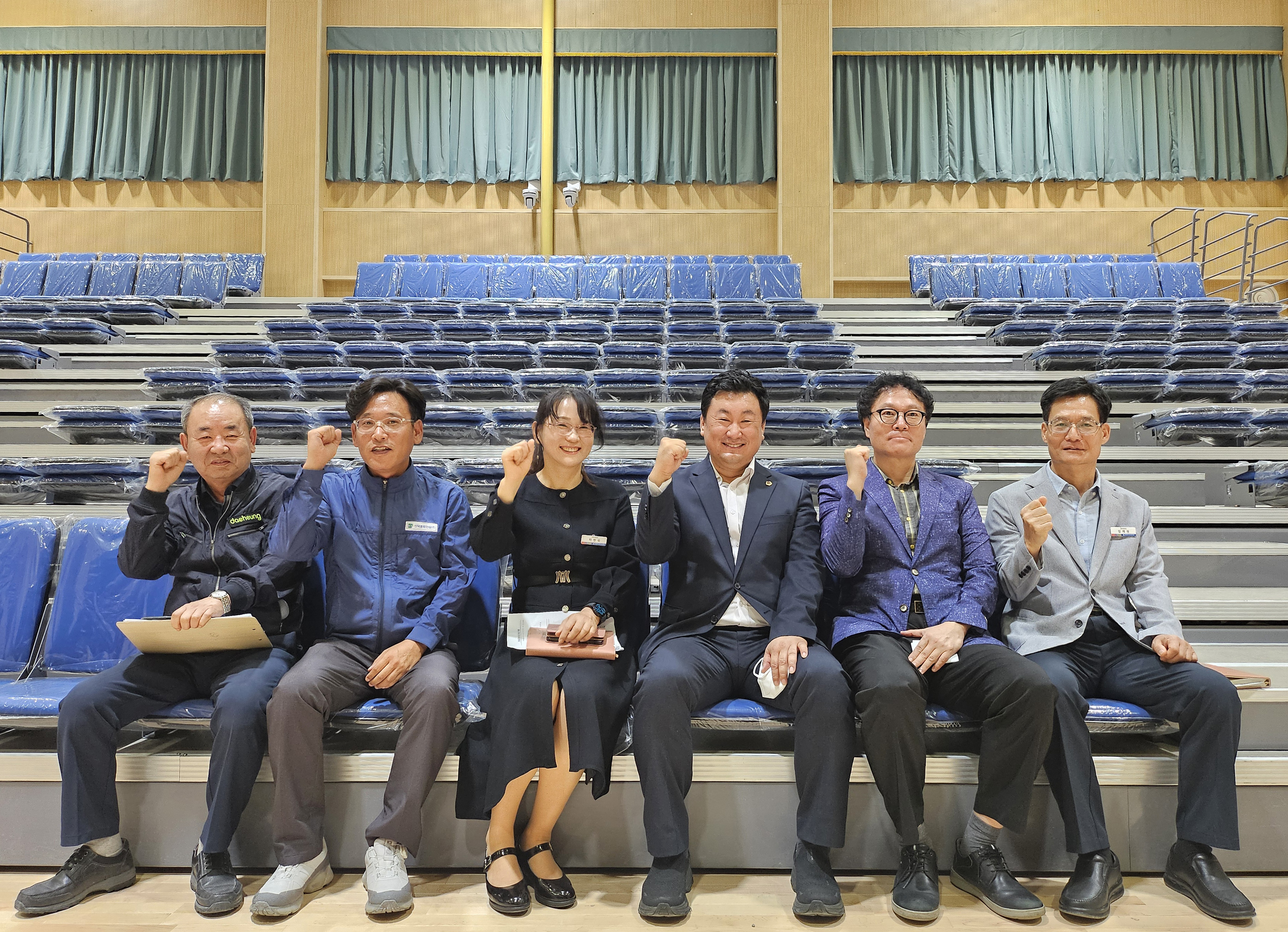 안대룡 교육위원장, 강북교육지원청 증축현장 및 학생교육문화회관 방문6