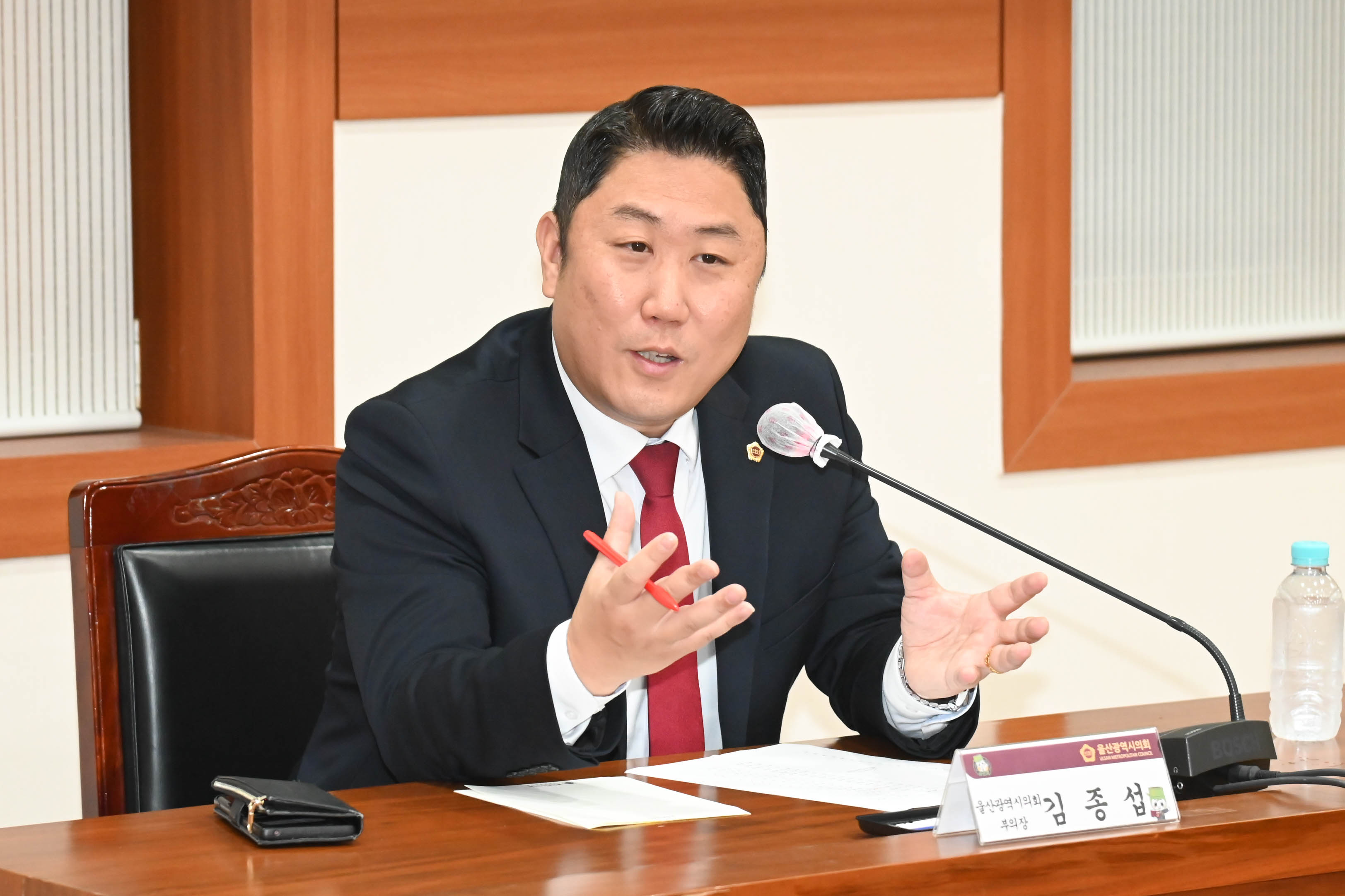 김종섭 부의장, 울산광역시 청년새마을연합회와의 간담회11