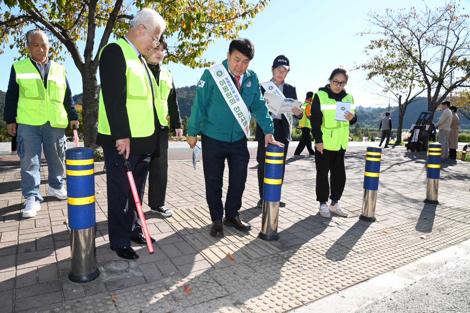 이성룡 의장, 보행약자를 위한 이동편의 안전시설 점검4