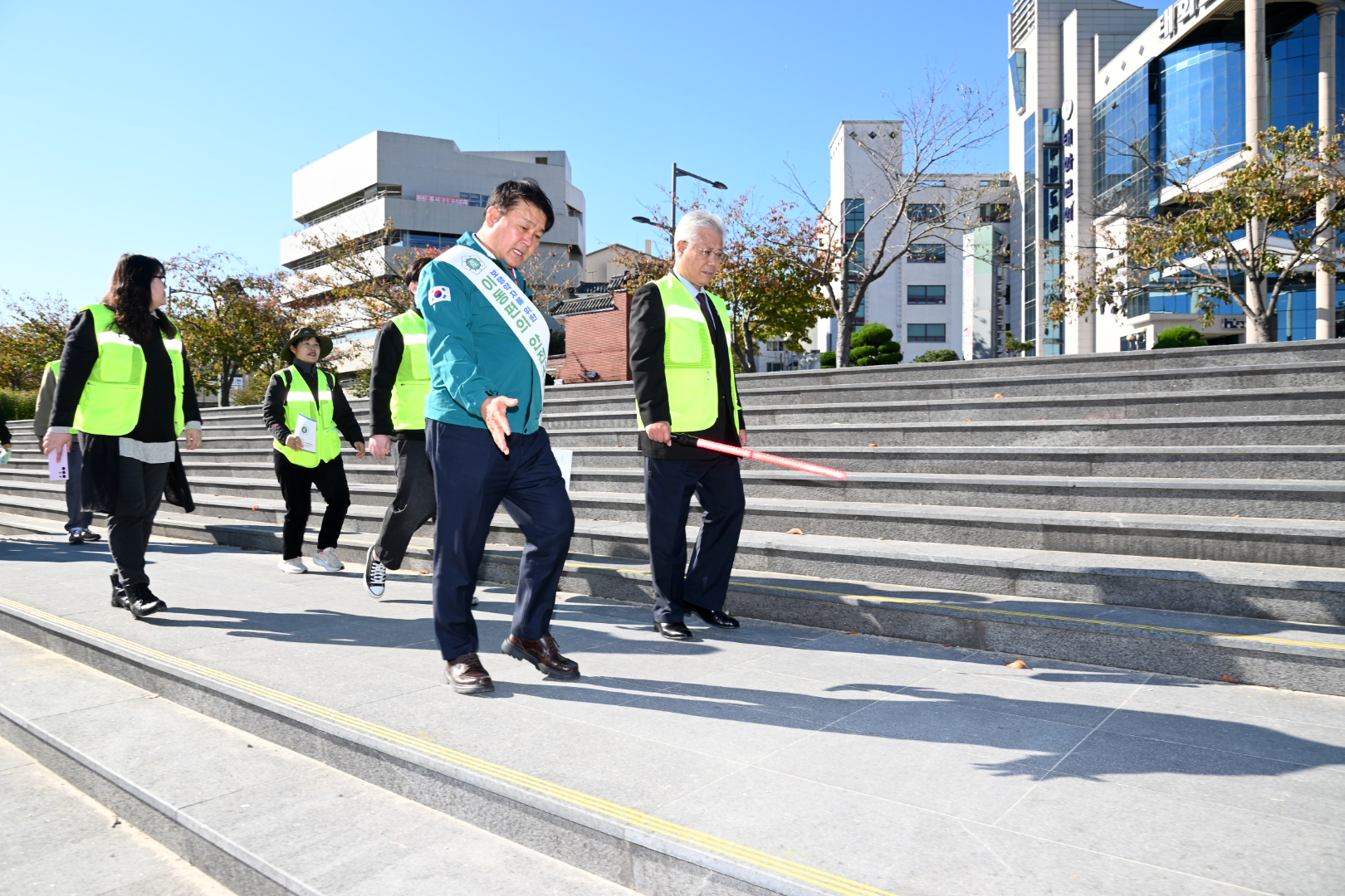이성룡 의장, 보행약자를 위한 이동편의 안전시설 점검7