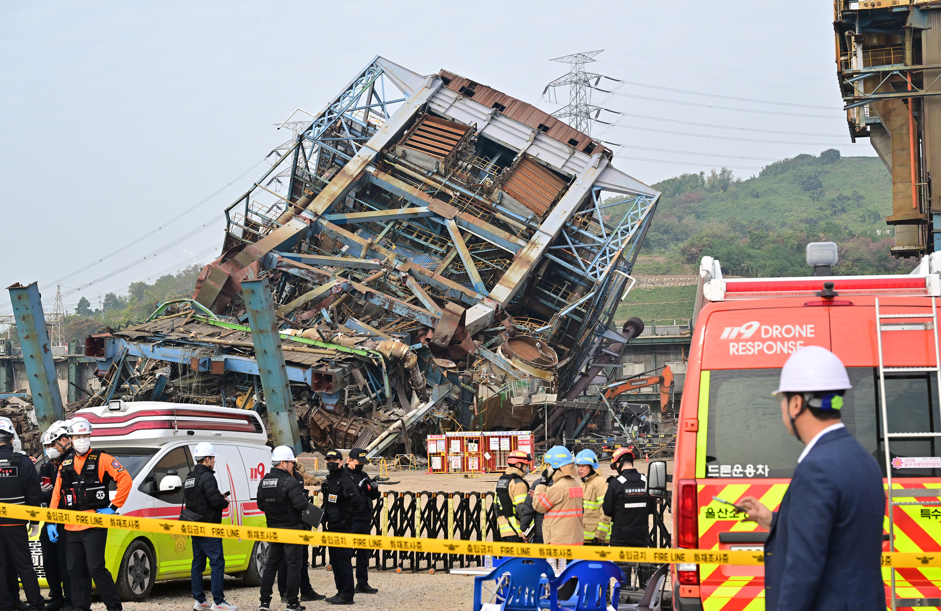 행정자치위원회, 한국동서발전 울산화력발전소 사고 현장방문18