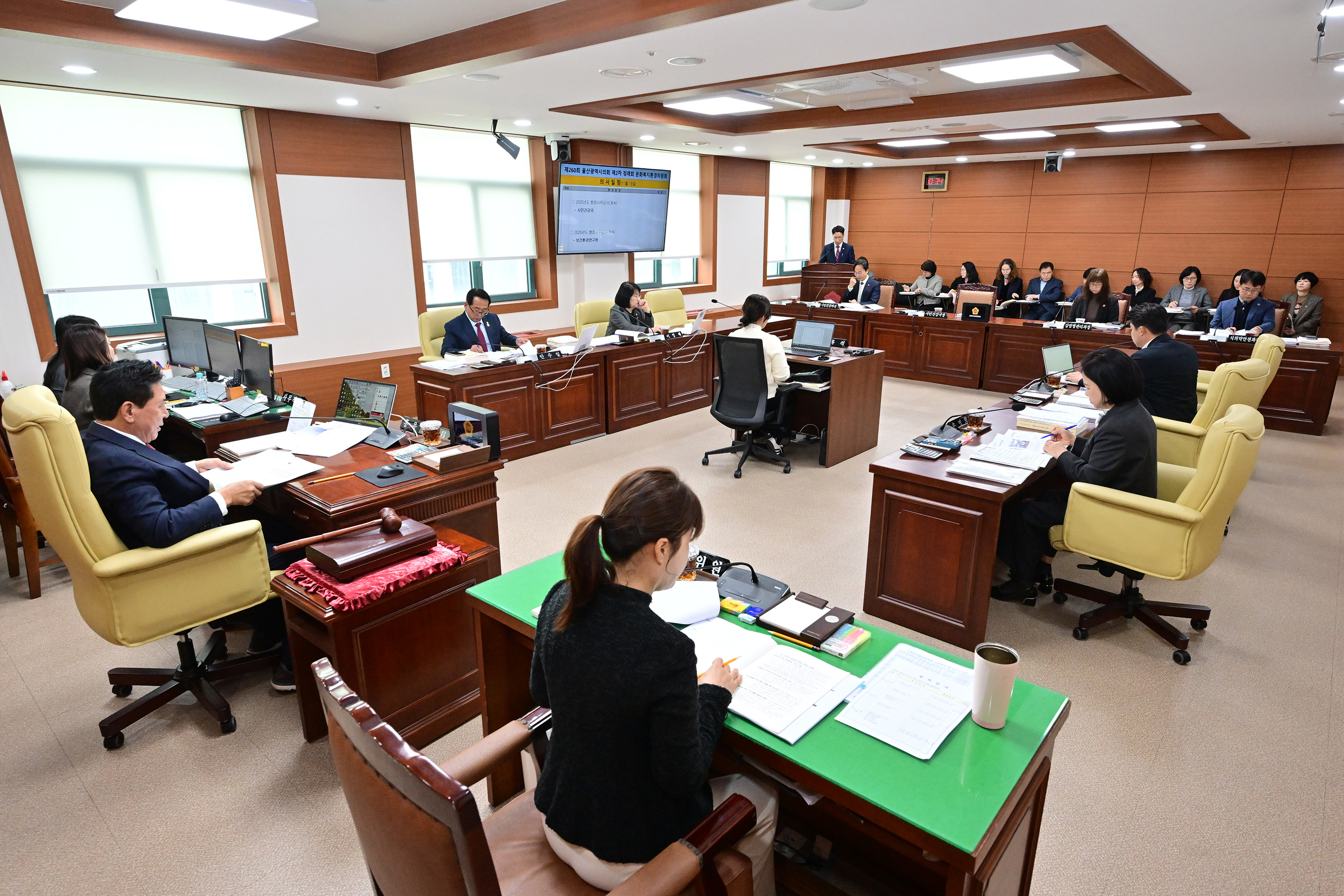 문화복지환경위원회, 시민건강국·보건환경연구원 소관 2025년도 행정사무감사3