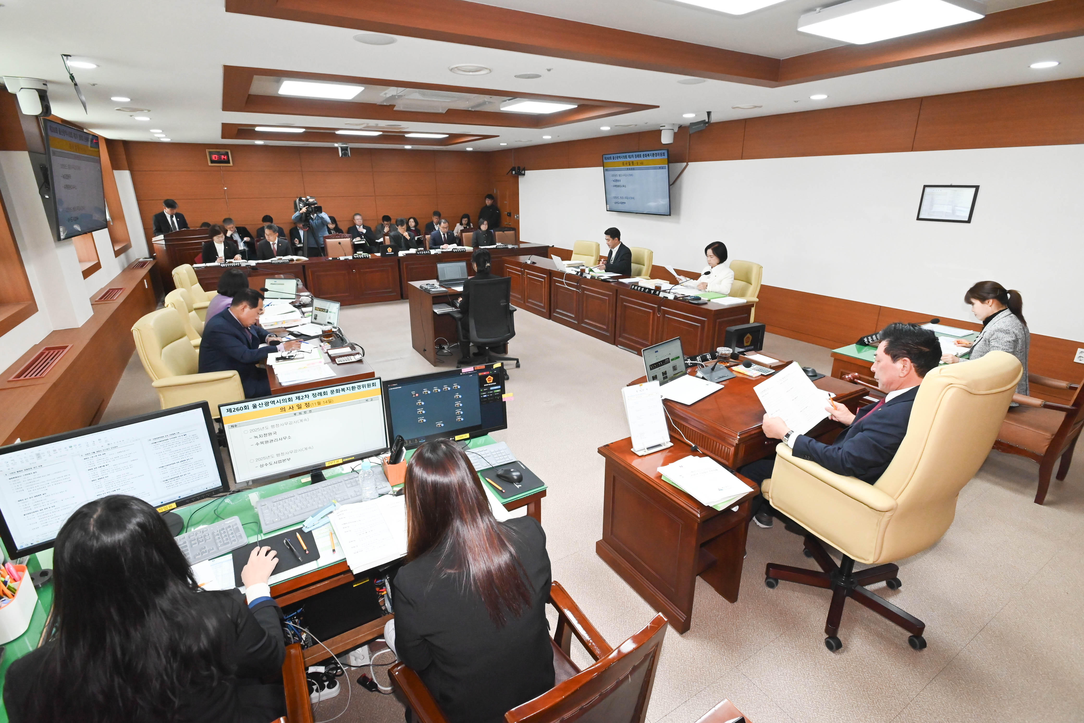 문화복지환경위원회, 녹지정원국 소관 2025년도 행정사무감사3