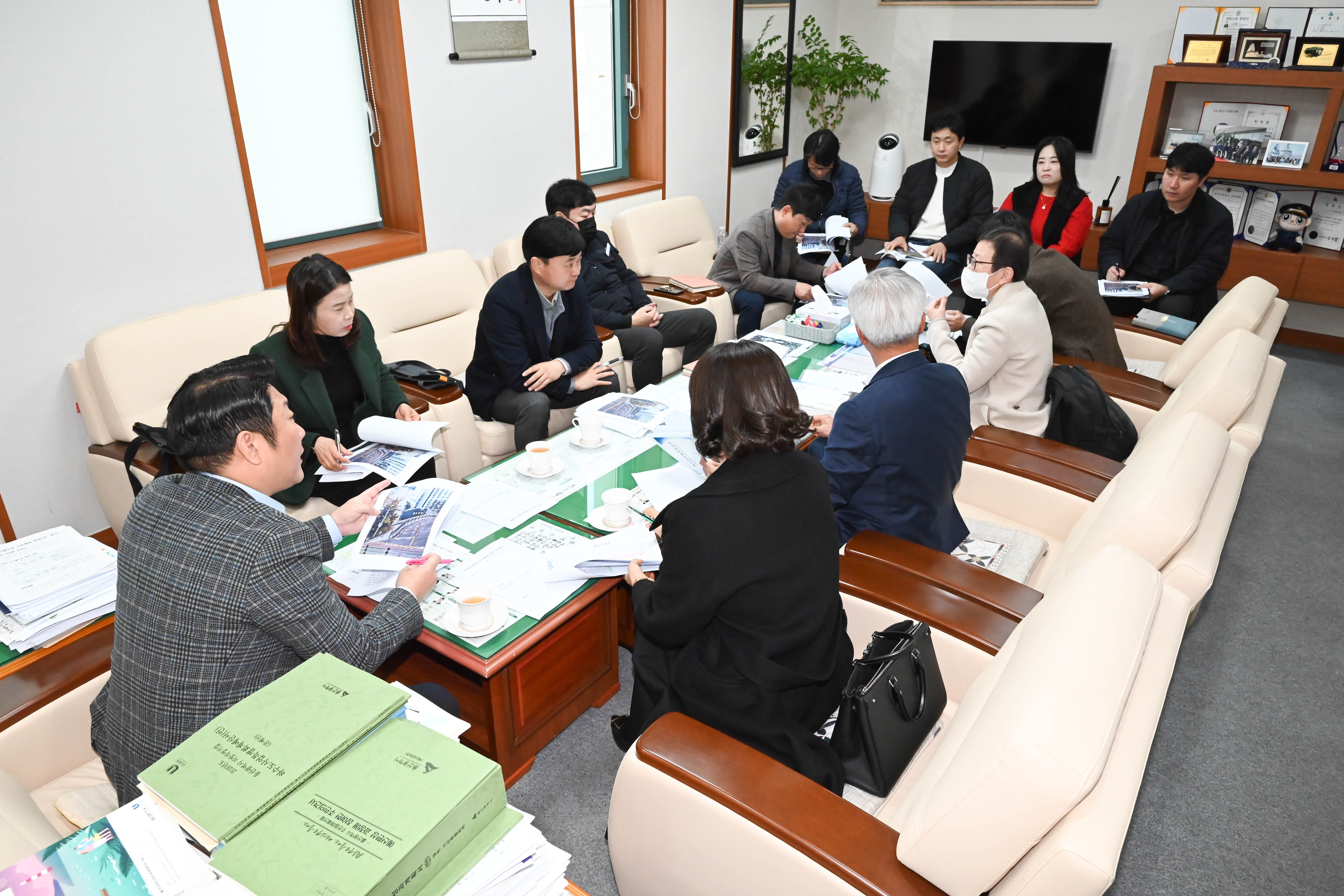 김종섭 부의장, 약사초등학교 안전환경 개선 간담회8