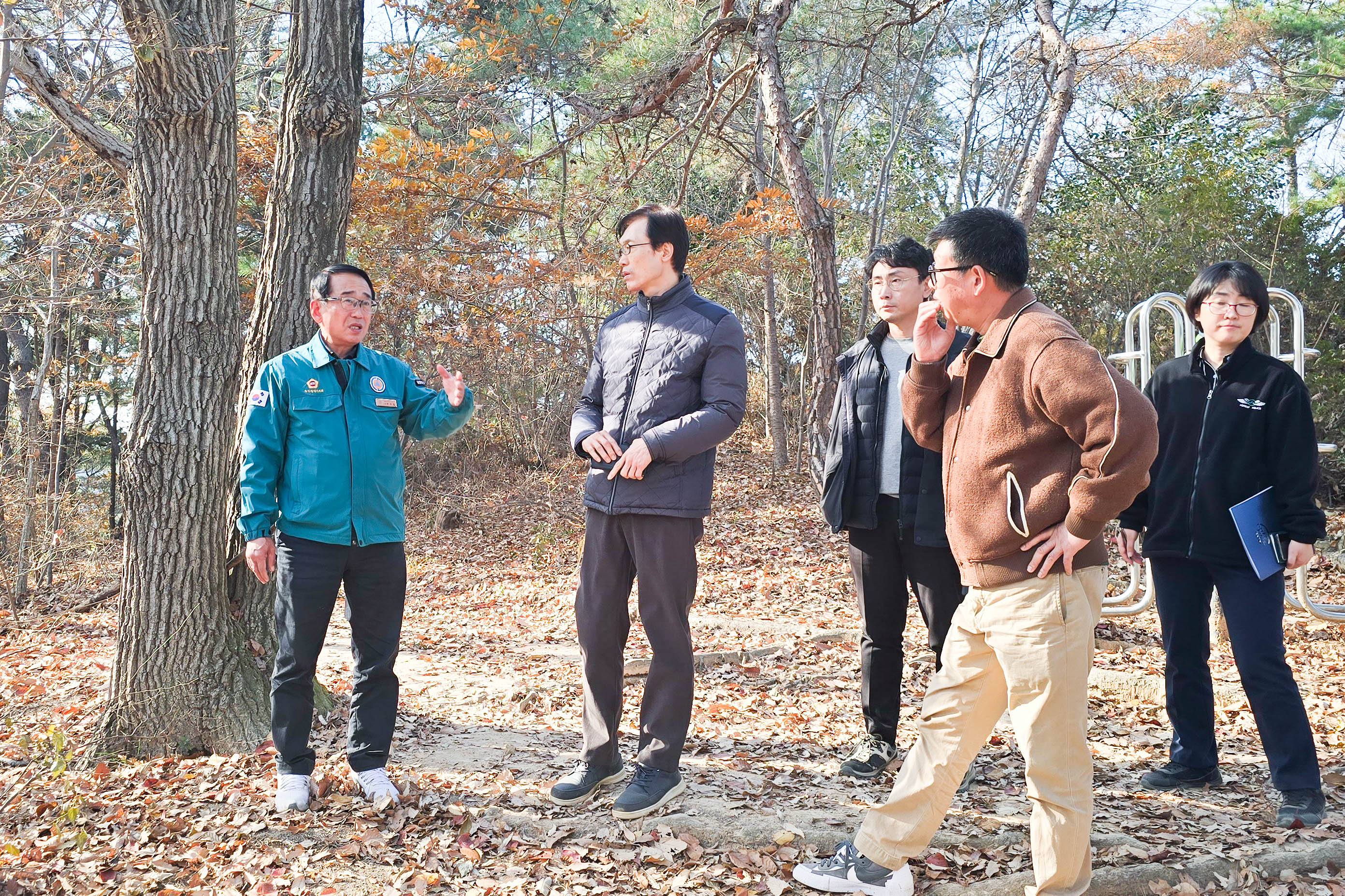 안수일 의원, 신정동 산107-16 산지일시사용신고 관련 민원 현장 방문1