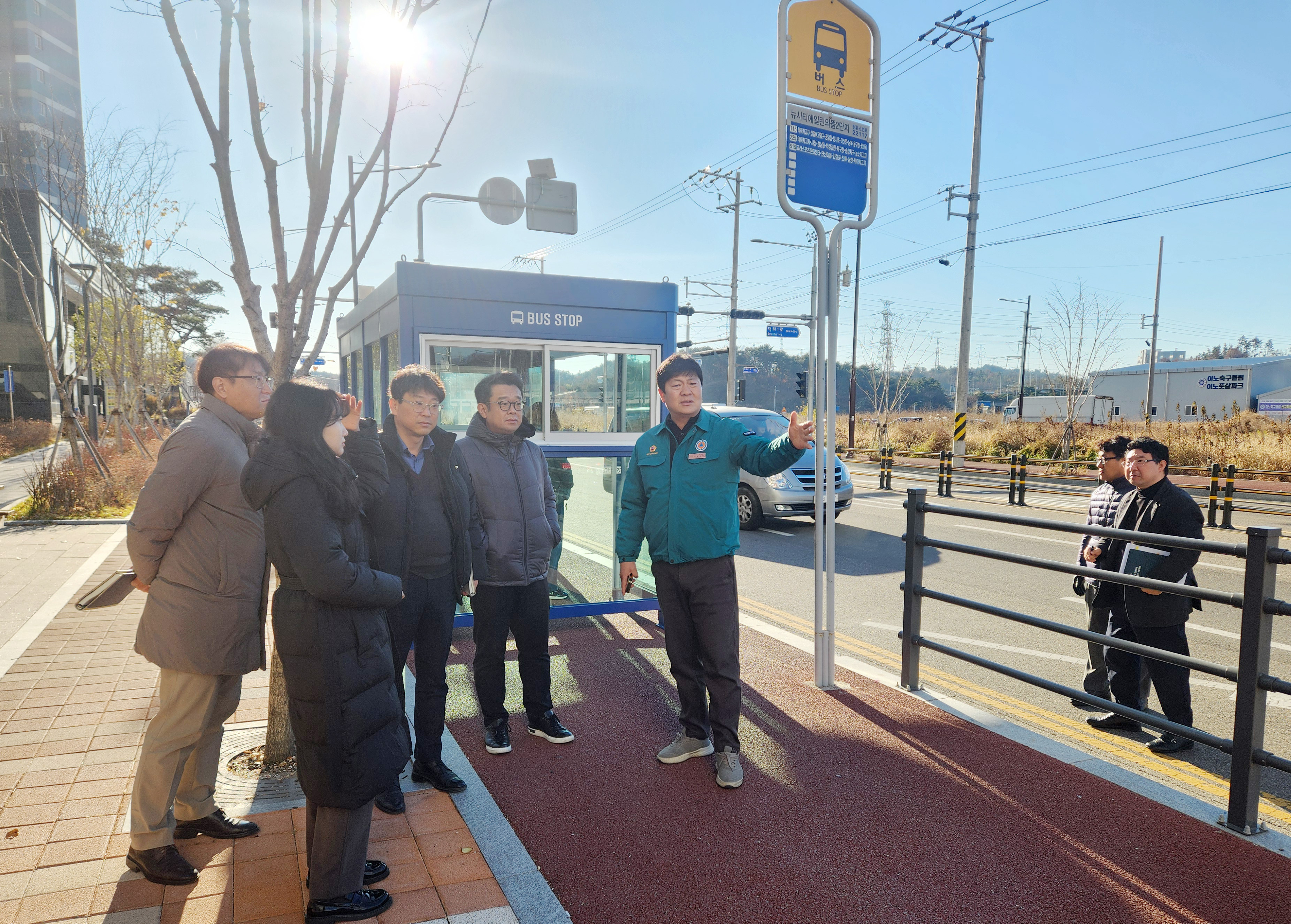 공진혁 운영위원장, 청량읍 교통 불편 해소 위한 현장 점검1