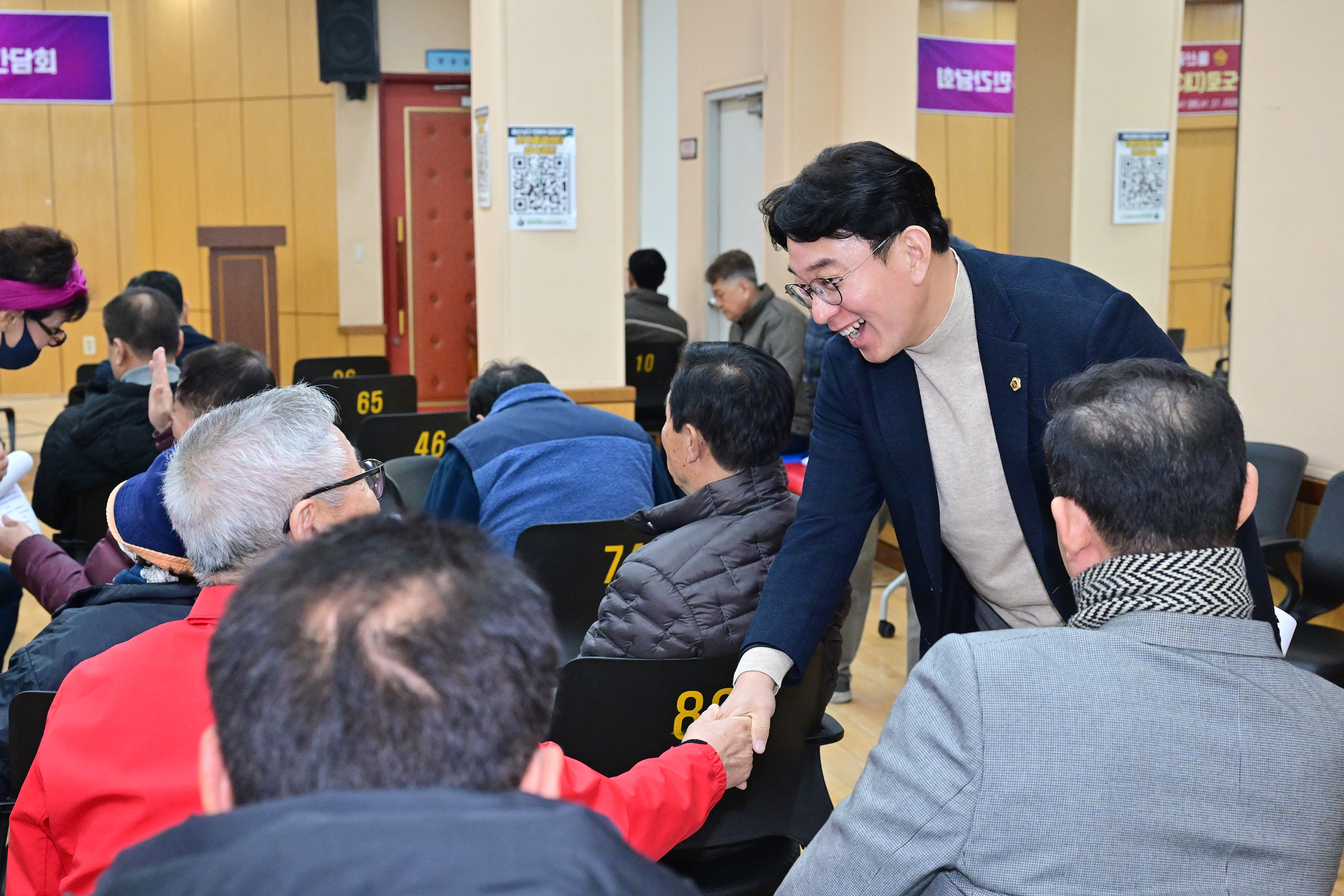 방인섭 예산결산특별위원장, 장생포순환도로(대3-4호선) 확장공사 주민간담회9