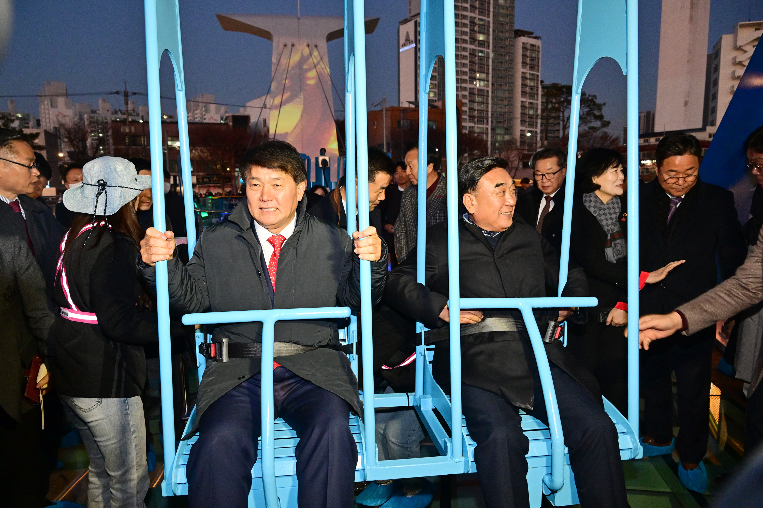 태화루(용금소) 스카이워크 준공식 11