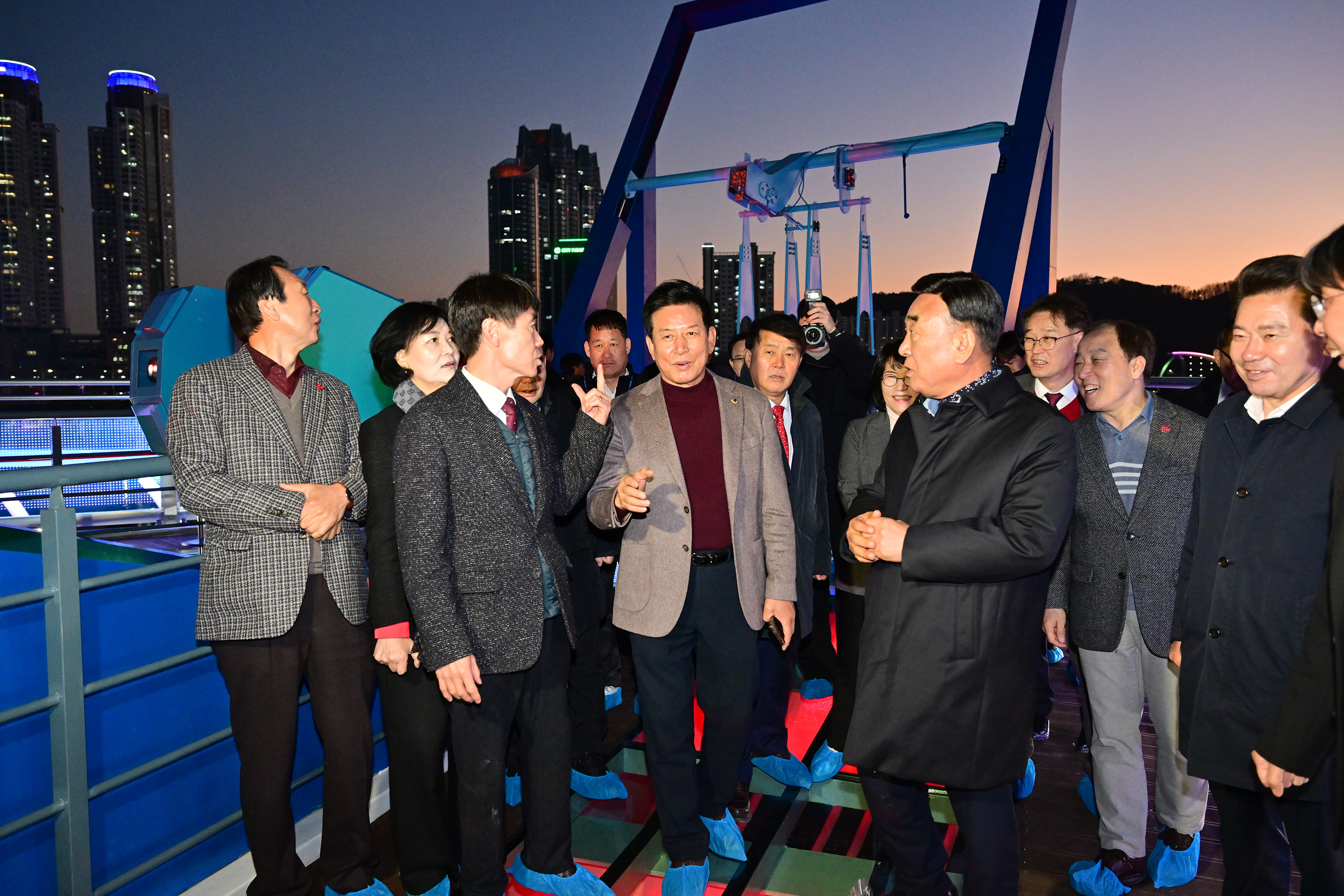 태화루(용금소) 스카이워크 준공식 14