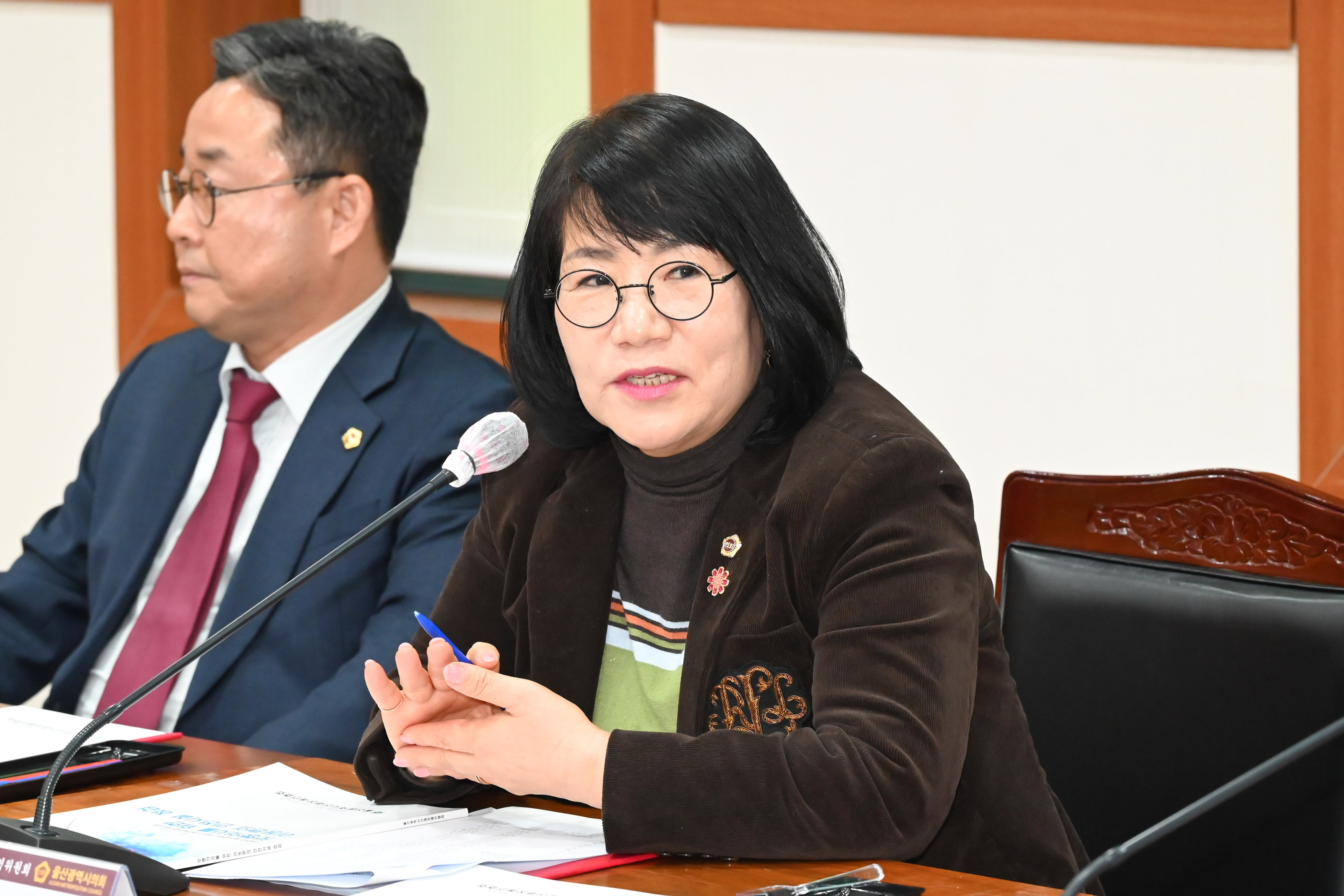 이영해 의원, 보행약자를 위한 이동편의 안전시설 점검 결과 청취 간담회8