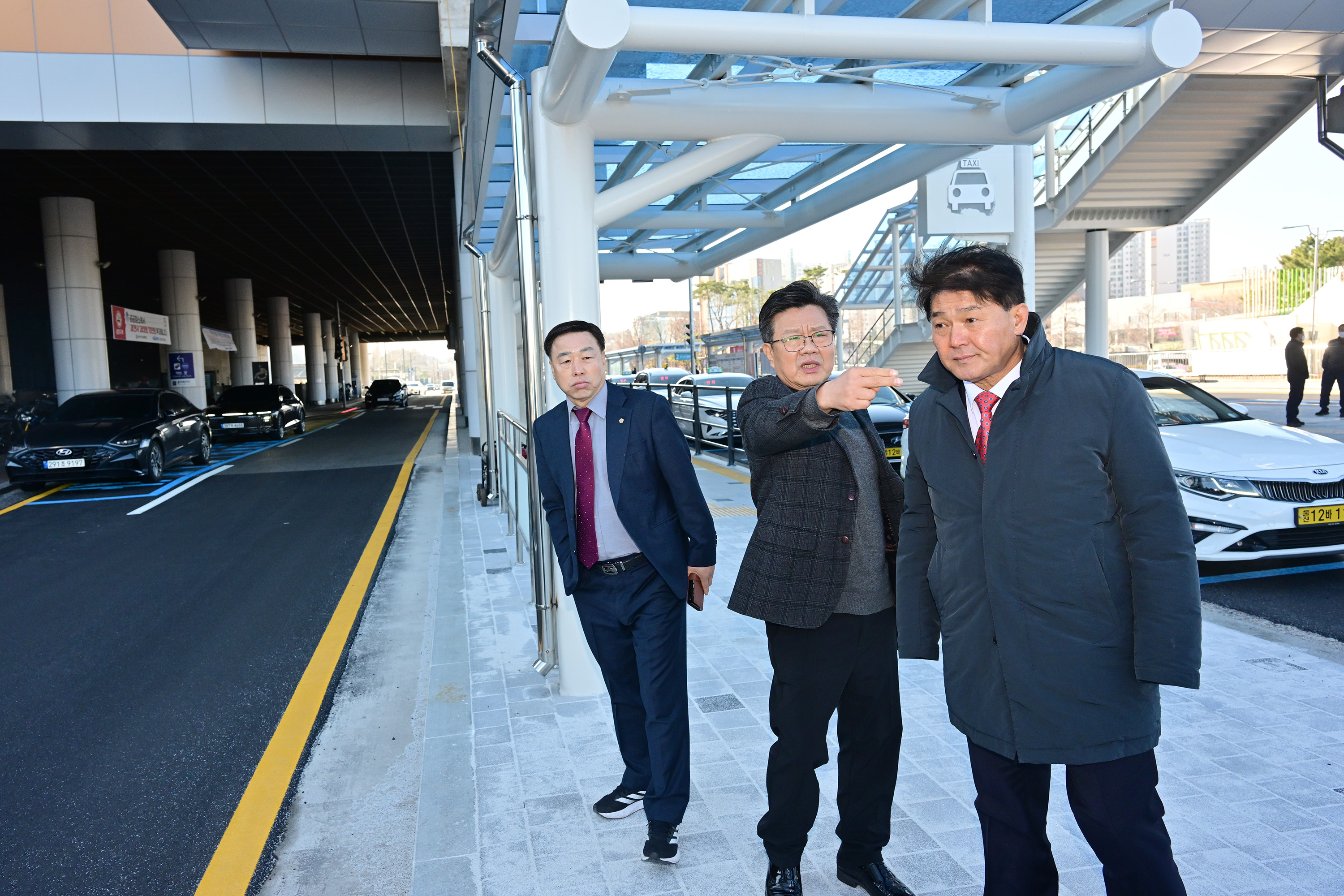 이성룡 의장, 태화강역 택시승강장 현장방문11