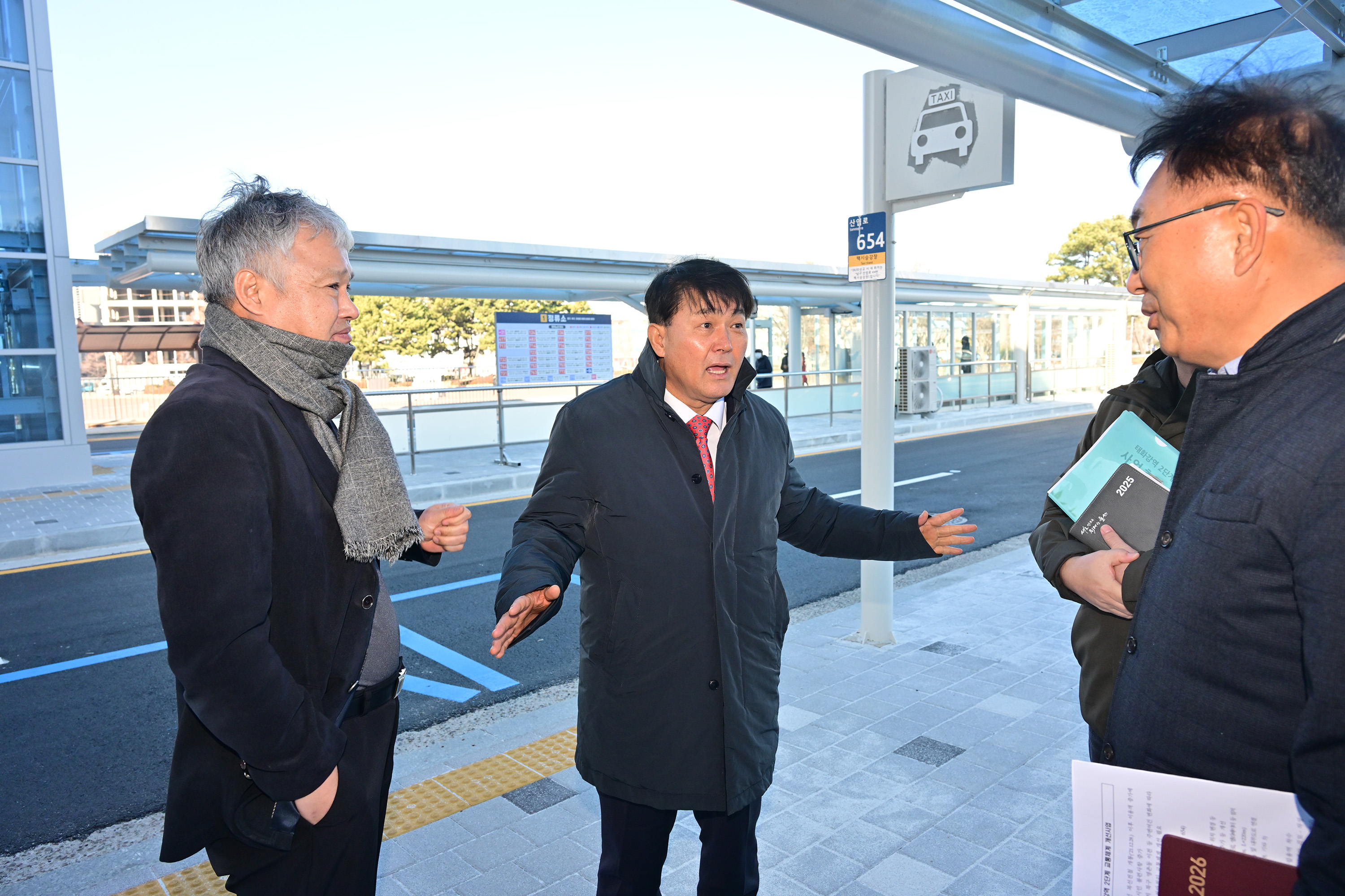 이성룡 의장, 태화강역 택시승강장 현장방문7
