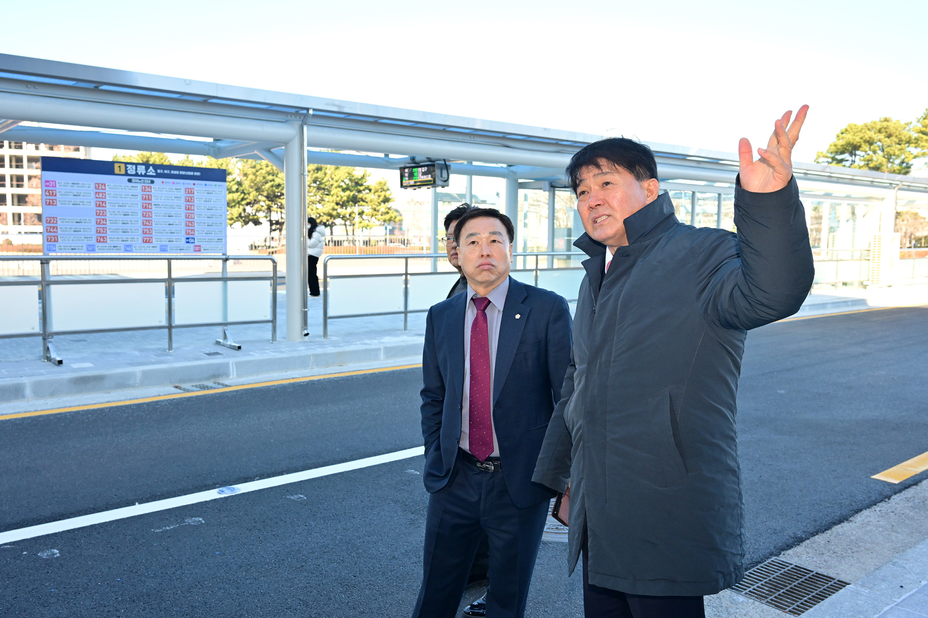 이성룡 의장, 태화강역 택시승강장 현장방문10