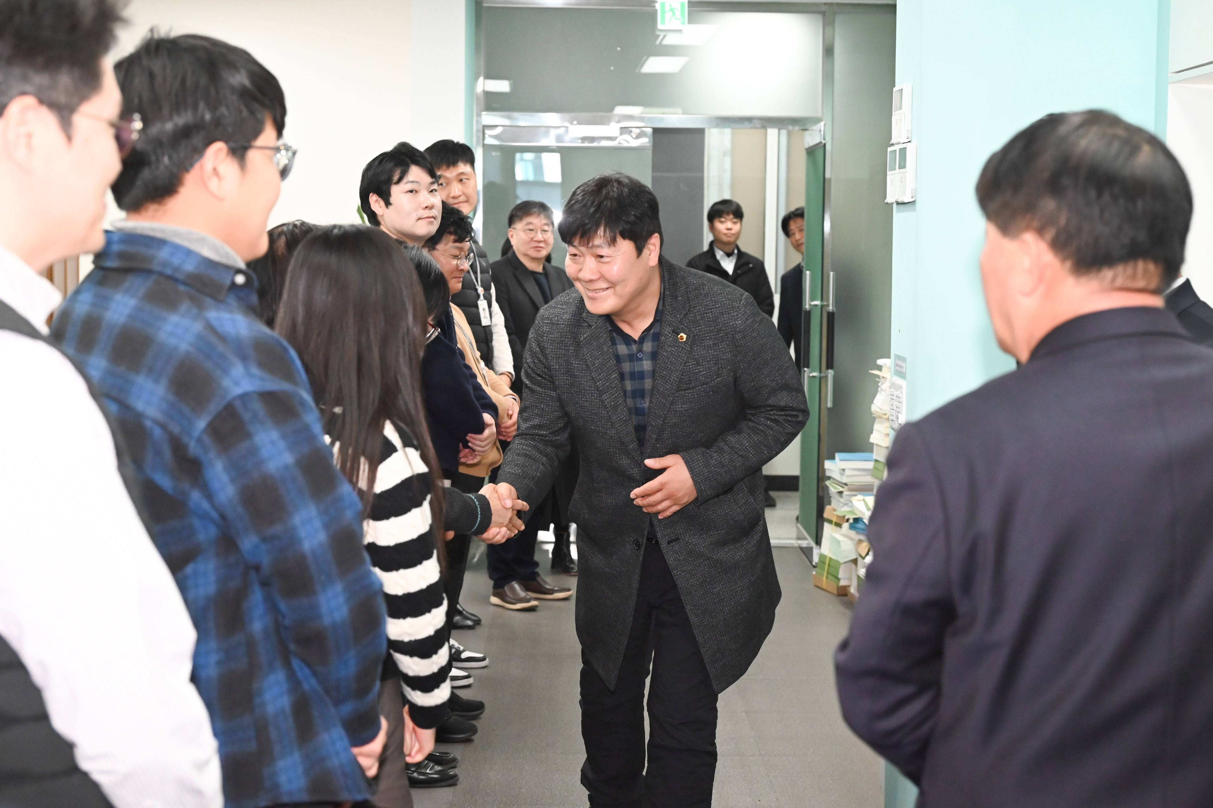 신년맞이 부서 순회 방문5