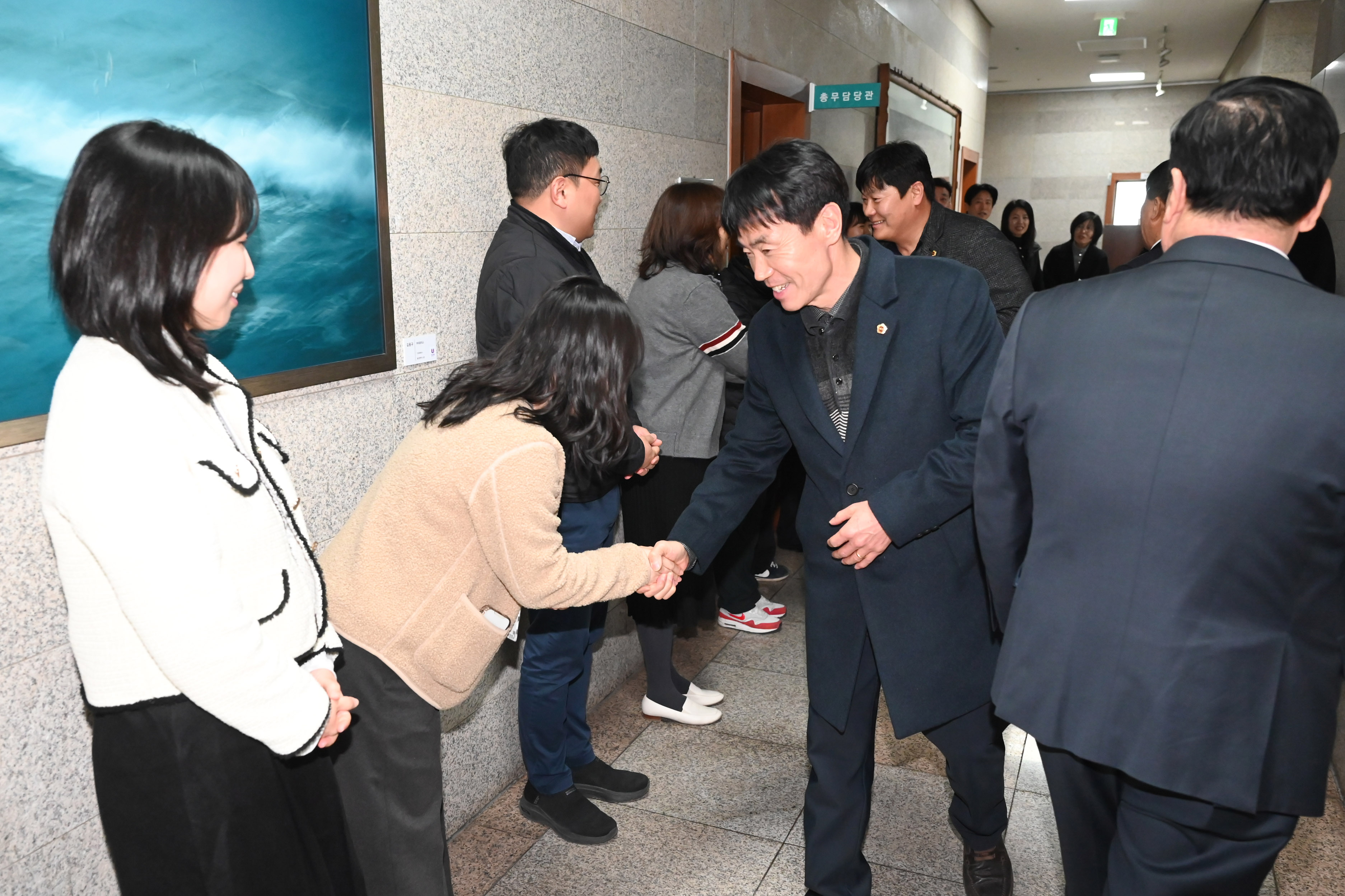 신년맞이 부서 순회 방문10