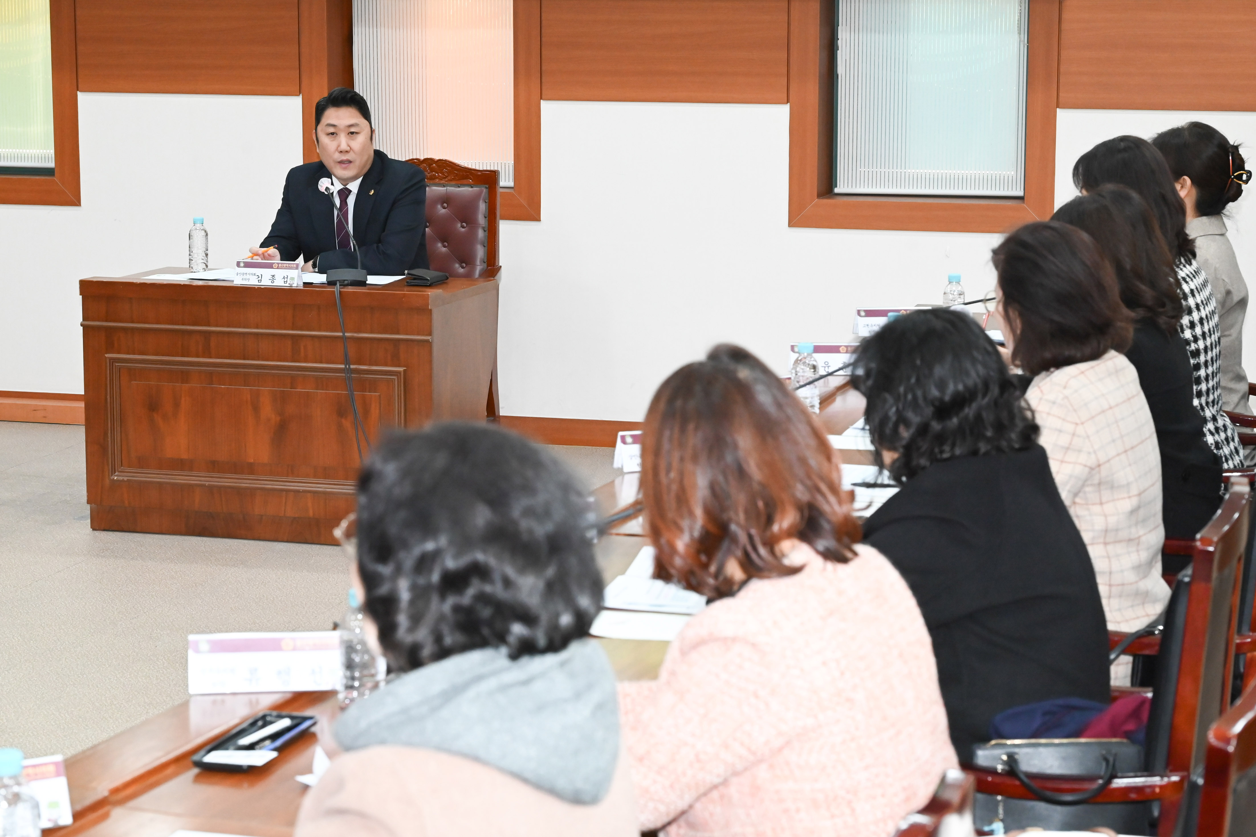 김종섭 부의장, 울산교총ㆍ공립유치원 의견 청취 간담회 5