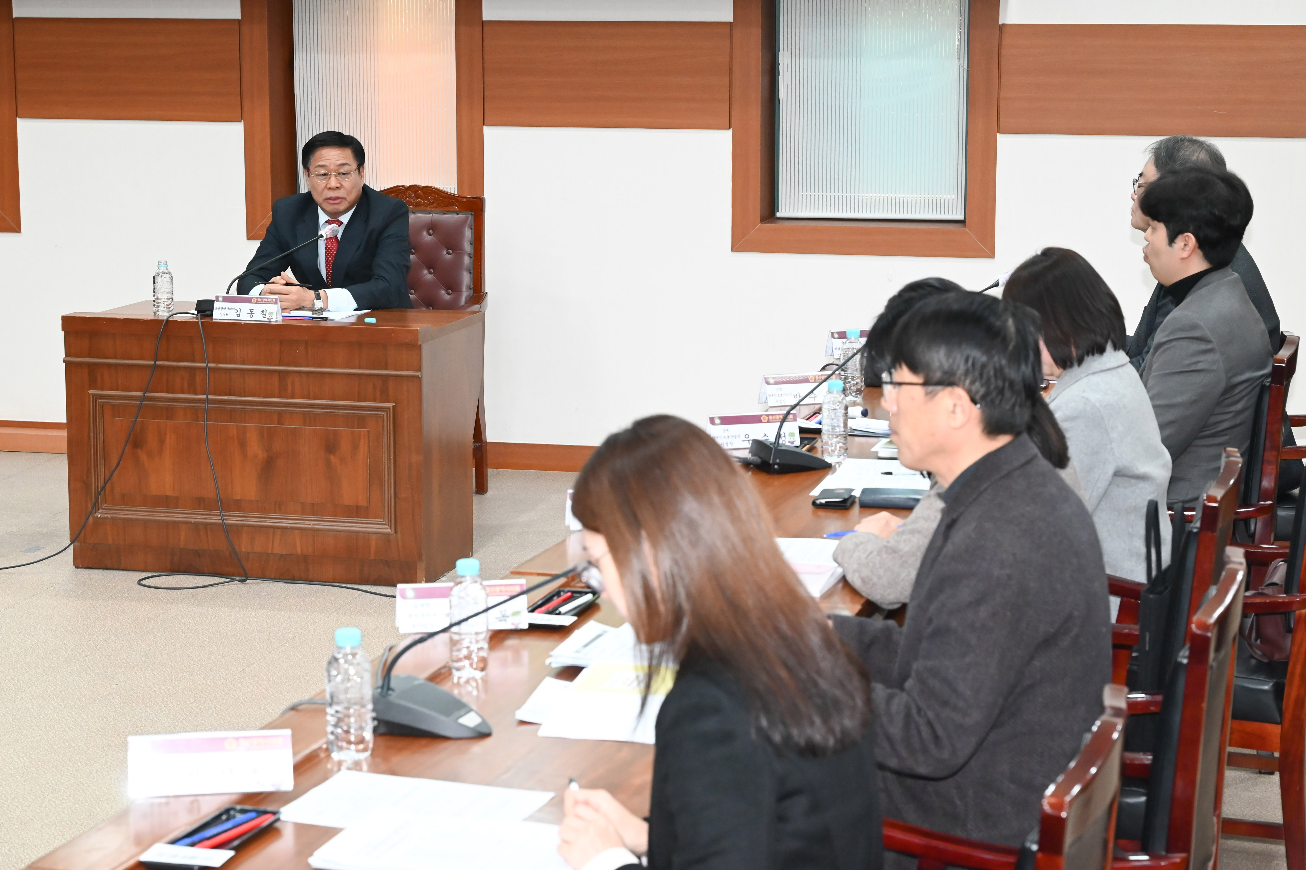 김동칠 의원, 울산 장애인보호작업장 운영 간담회5