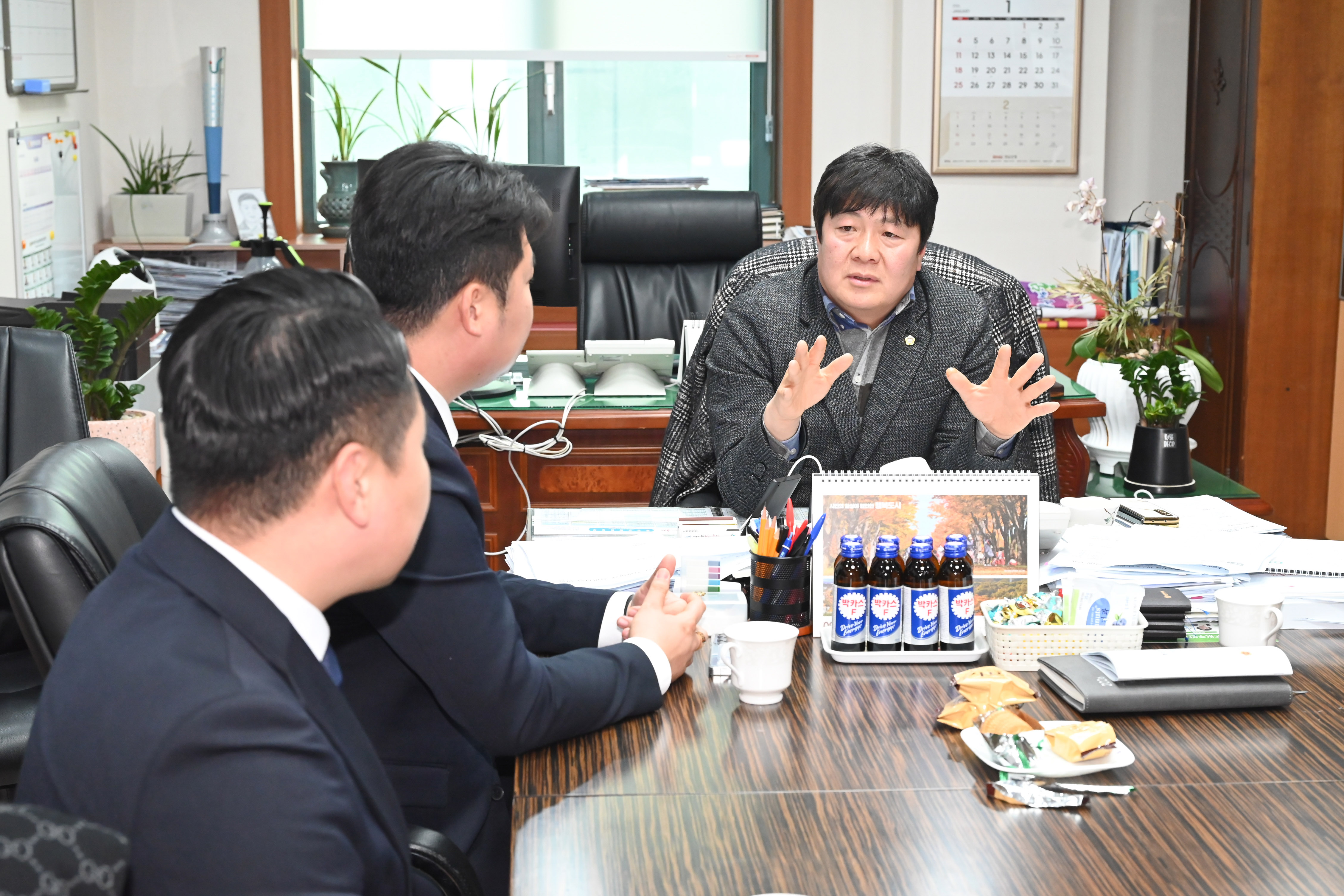 공진혁 의회운영위원장, 4·2·4·8 독립만세 재현행사 지원방안 간담회2