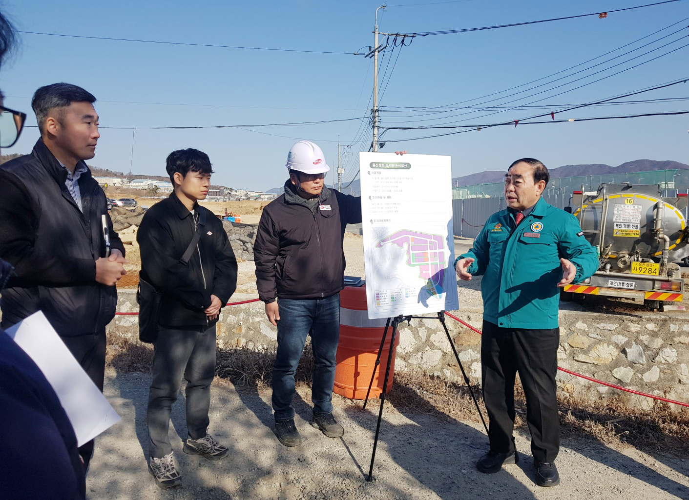 김기환 의원, 장현 도시첨단산업단지 조성 추진 현장 간담회1