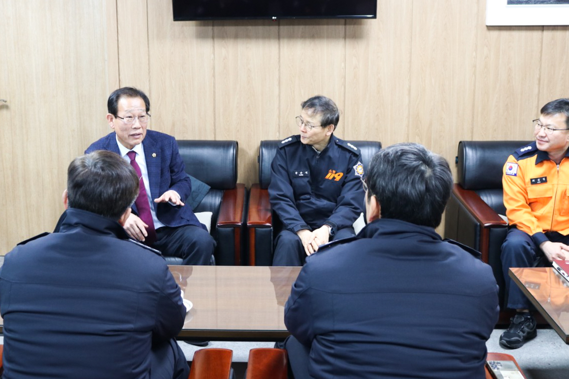 강대길 의원, 동부소방서 소방안전 현장 방문3