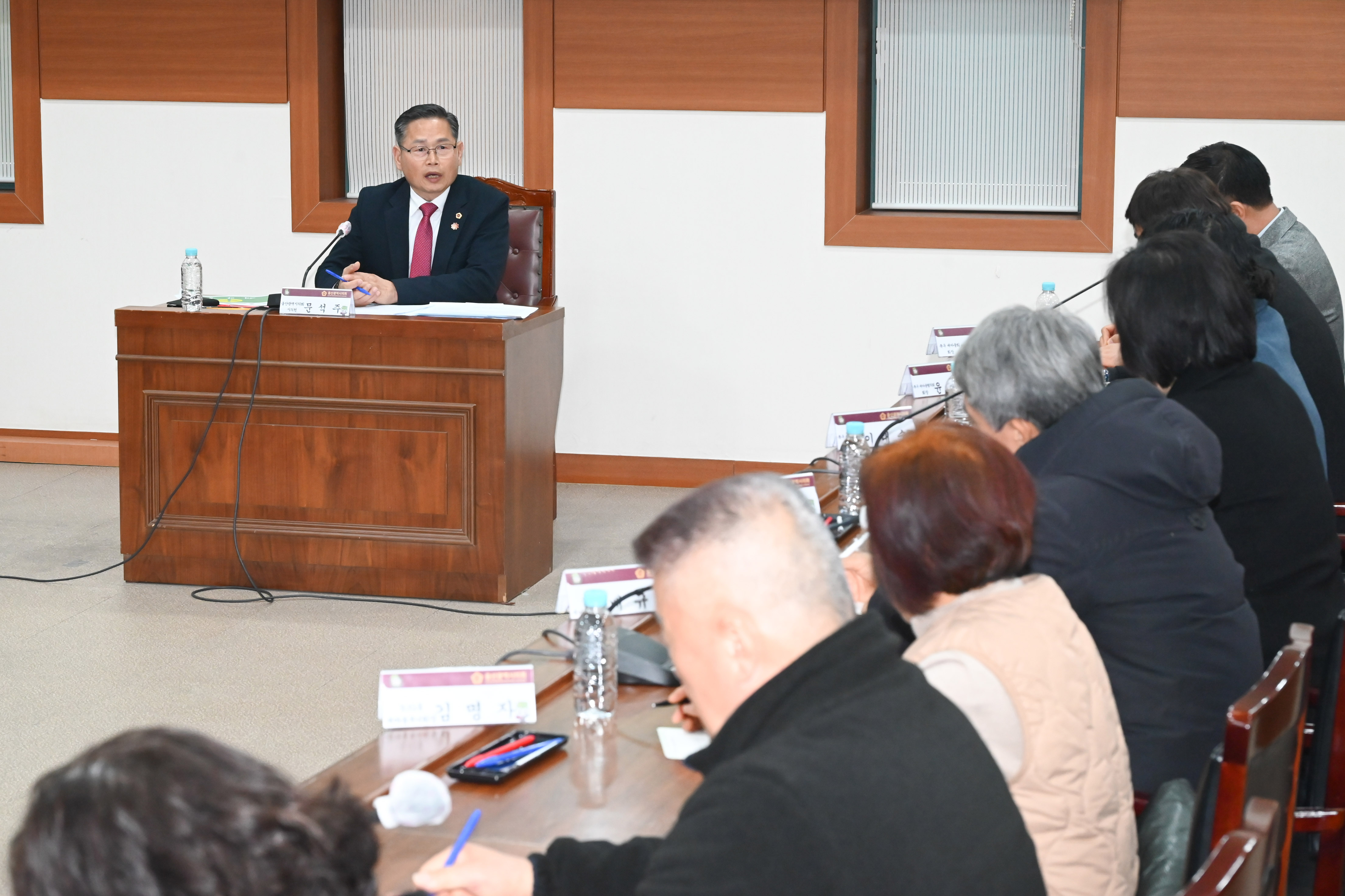 문석주 의원, 울산 새마을운동조직 지원 관련 의견청취 간담회9