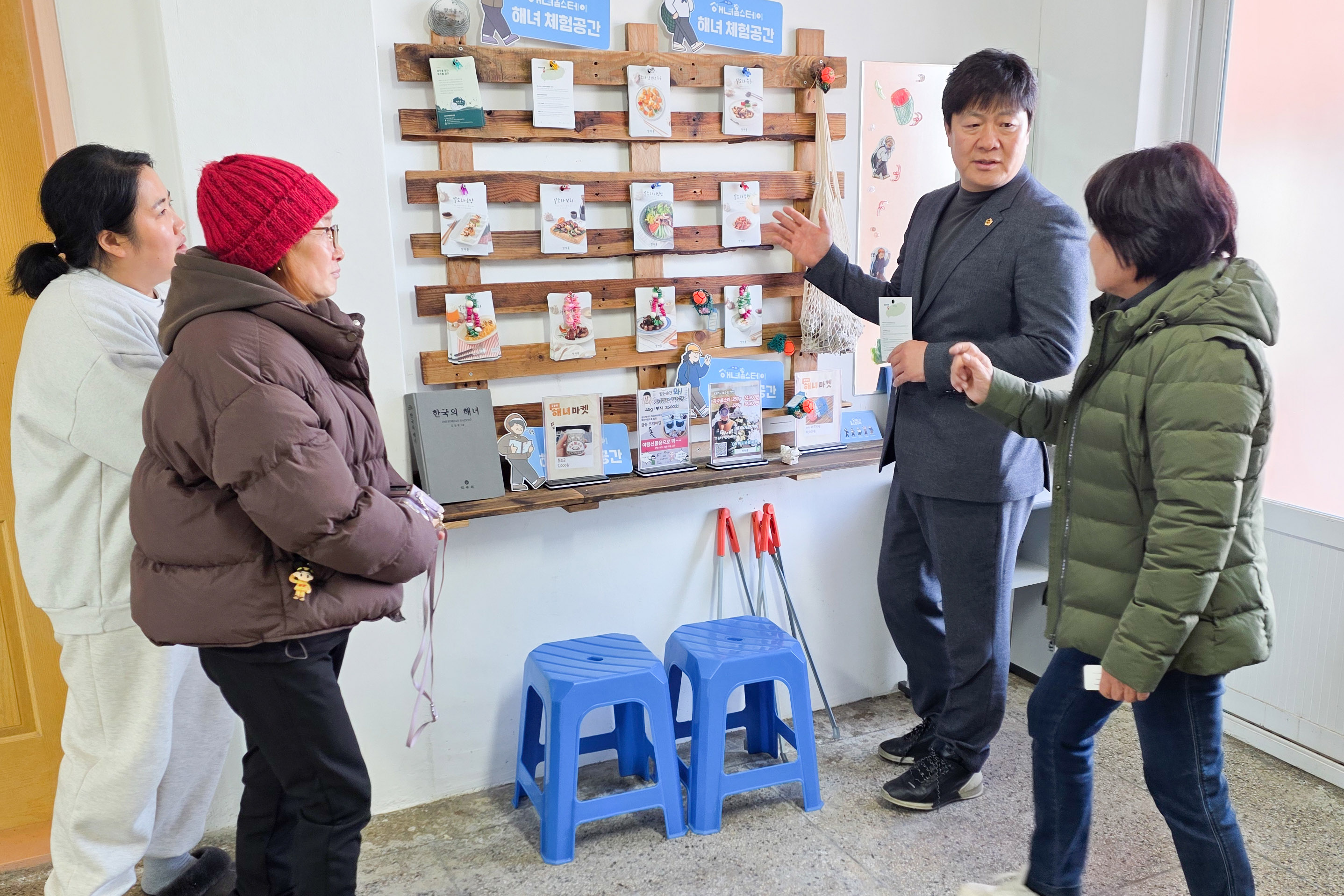 공진혁 의회운영위원장, 제주 어촌계와 해녀촌 등 방문