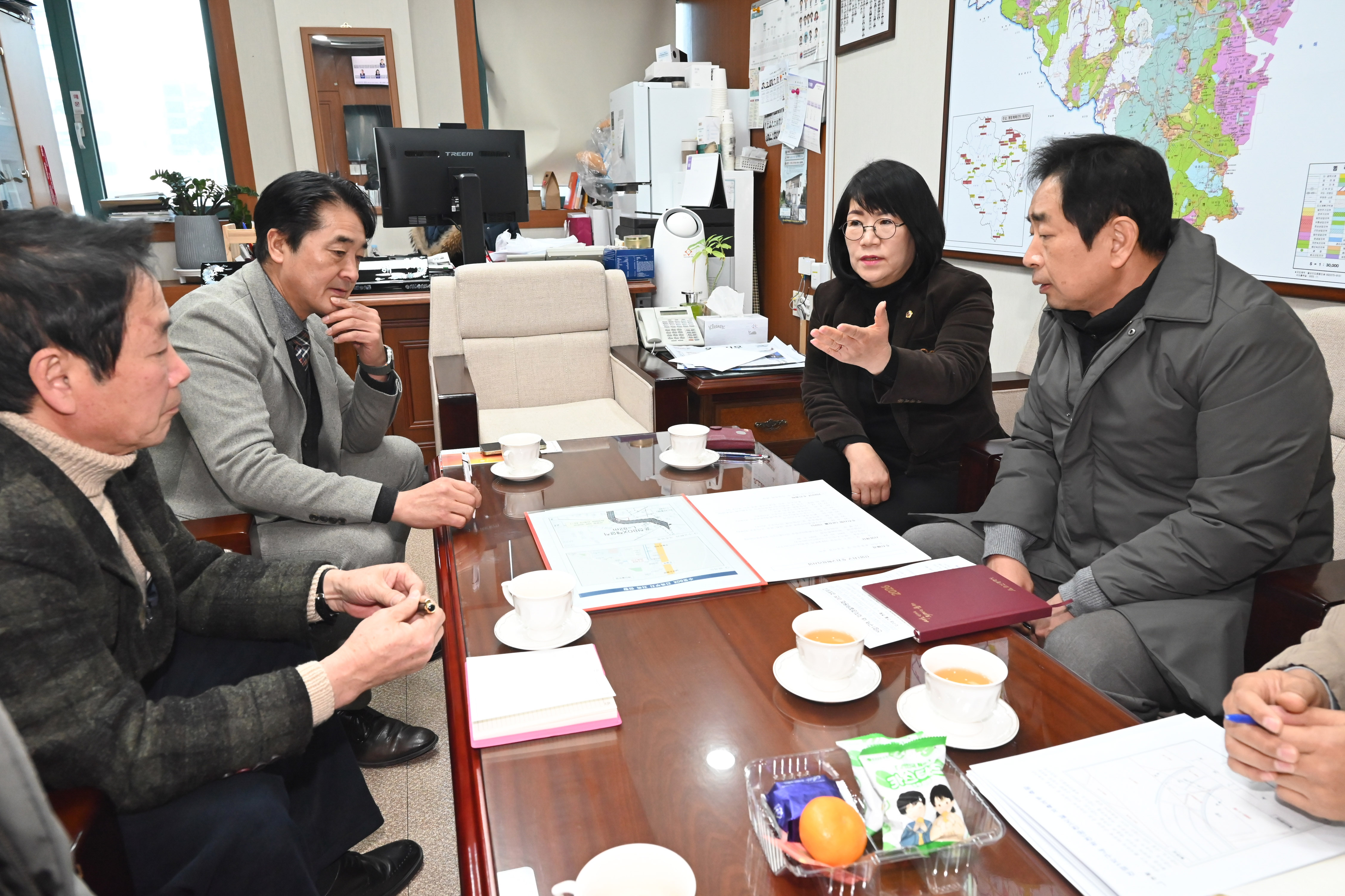 이영해 의원, 선암1지구 토지구획정리사업 조속한 준공 방안 논의1