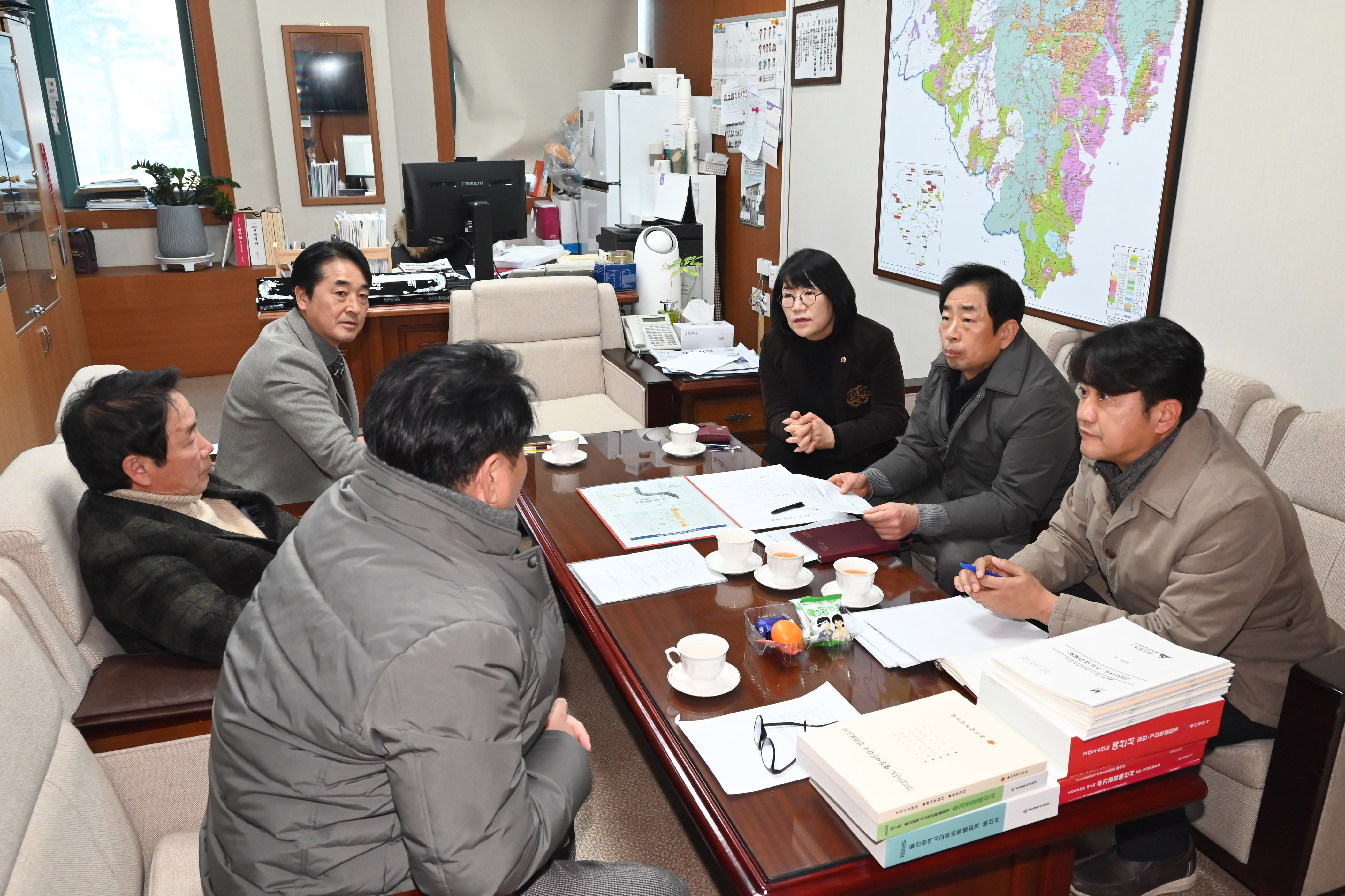 이영해 의원, 선암1지구 토지구획정리사업 조속한 준공 방안 논의6