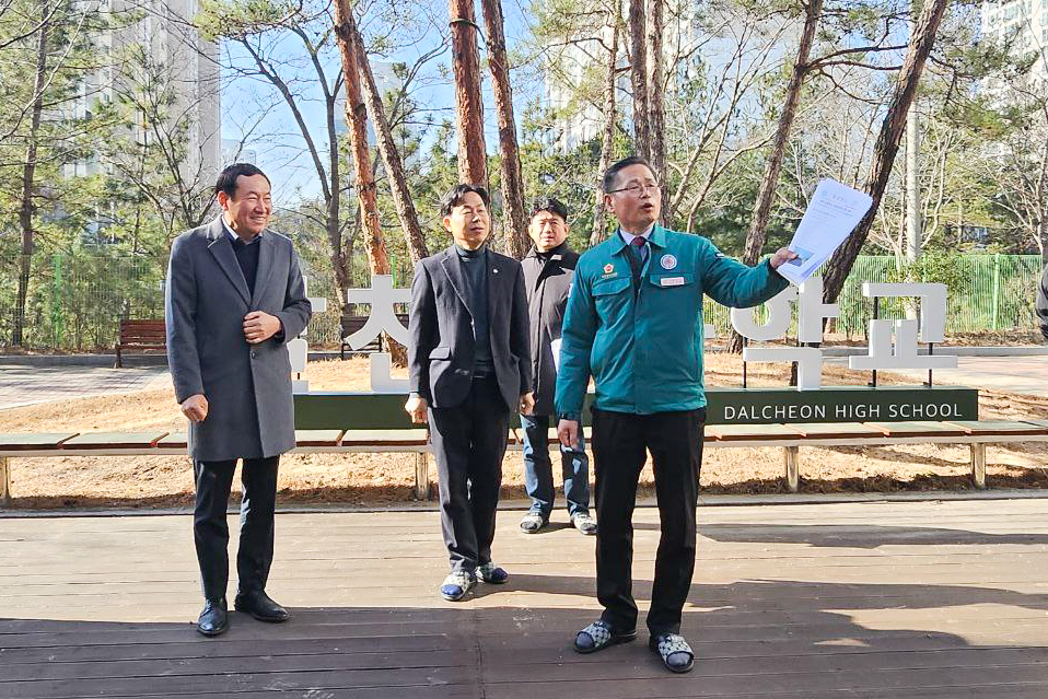 문석주 의원, 달천고 교육환경 개선 현장간담회1