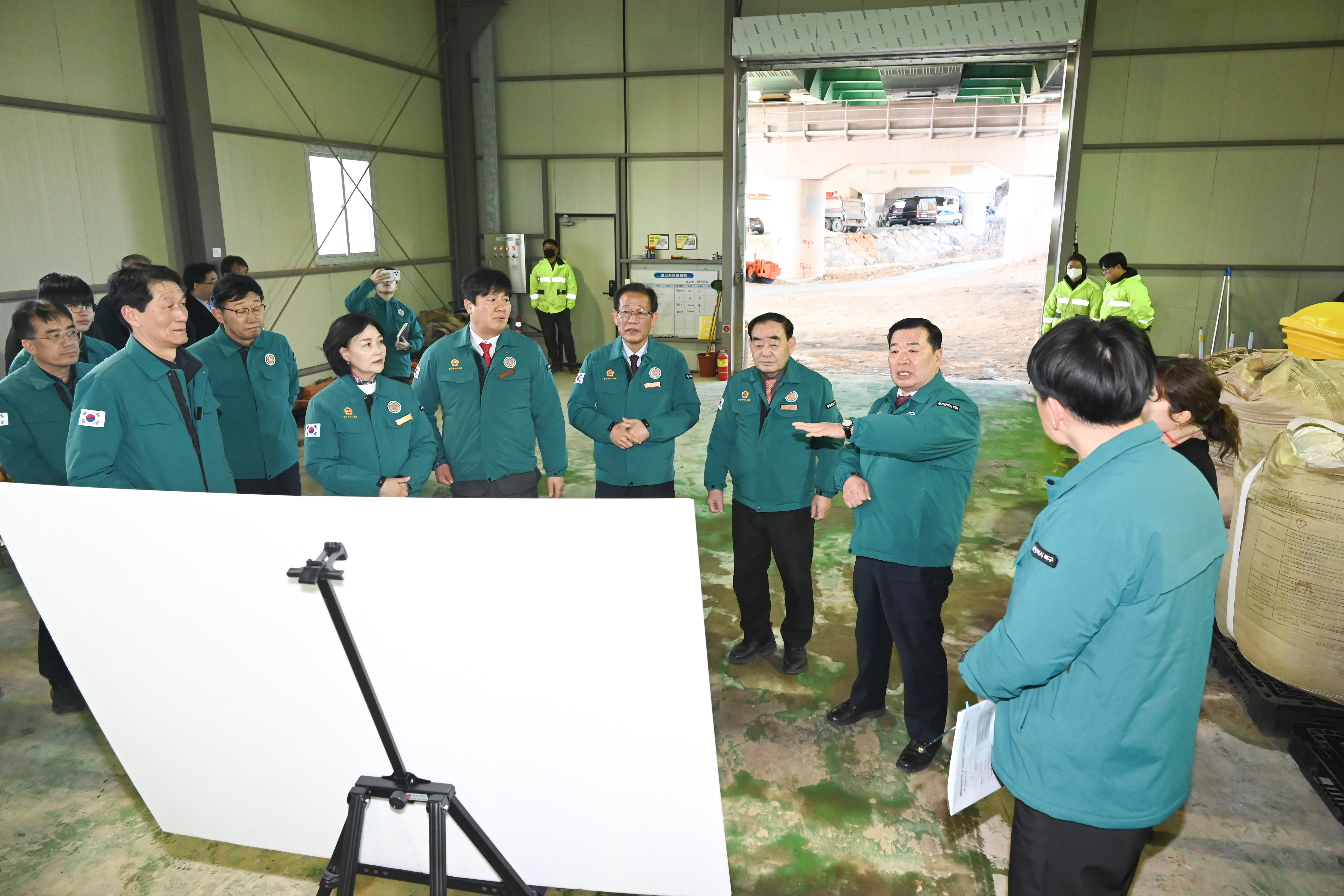 행정자치위원회, 대설.한파 대비 안전관리 현장점검2