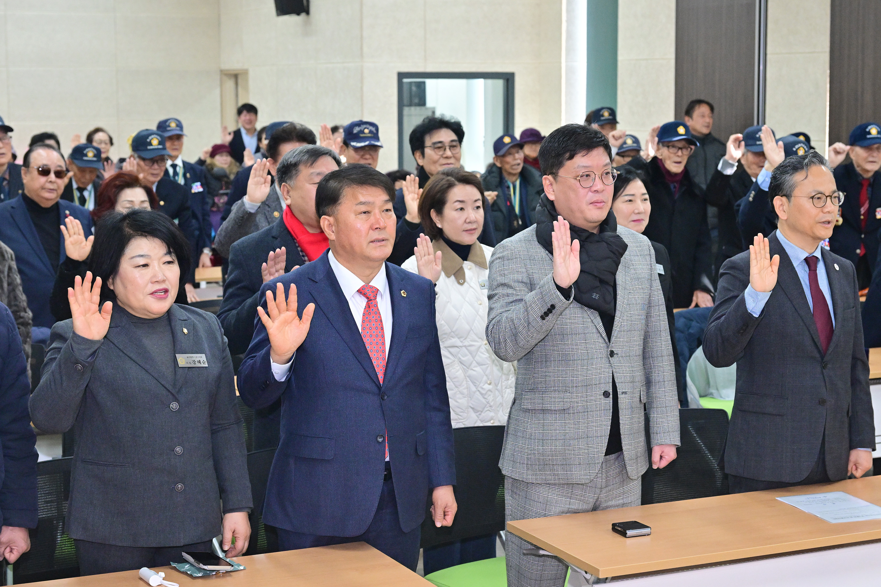 이성룡 의장, 6·25참전유공자회 정기총회 및 안보결의대회7