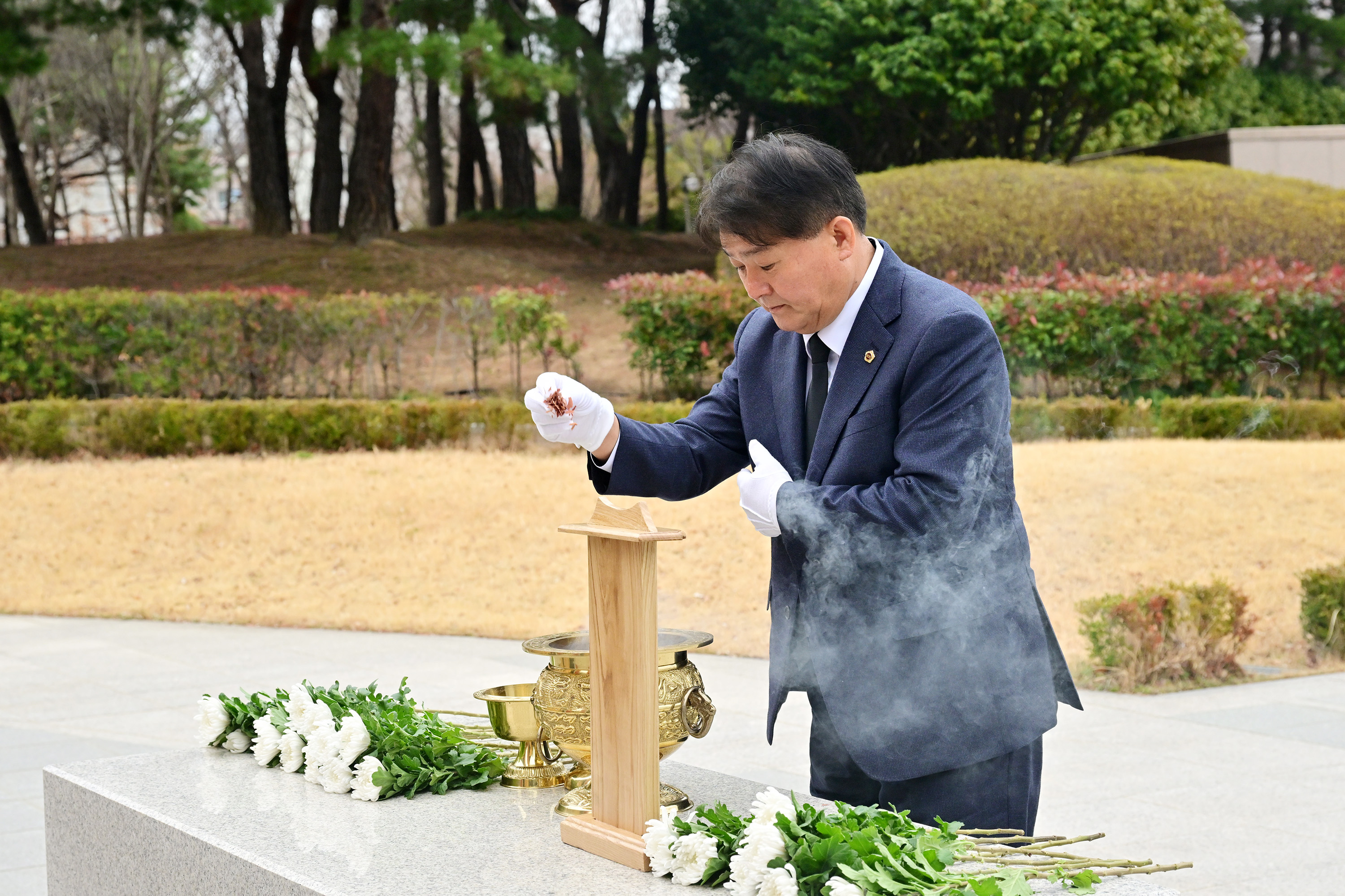 제107주년 3·1절 기념 울산항일독립운동기념탑 참배1