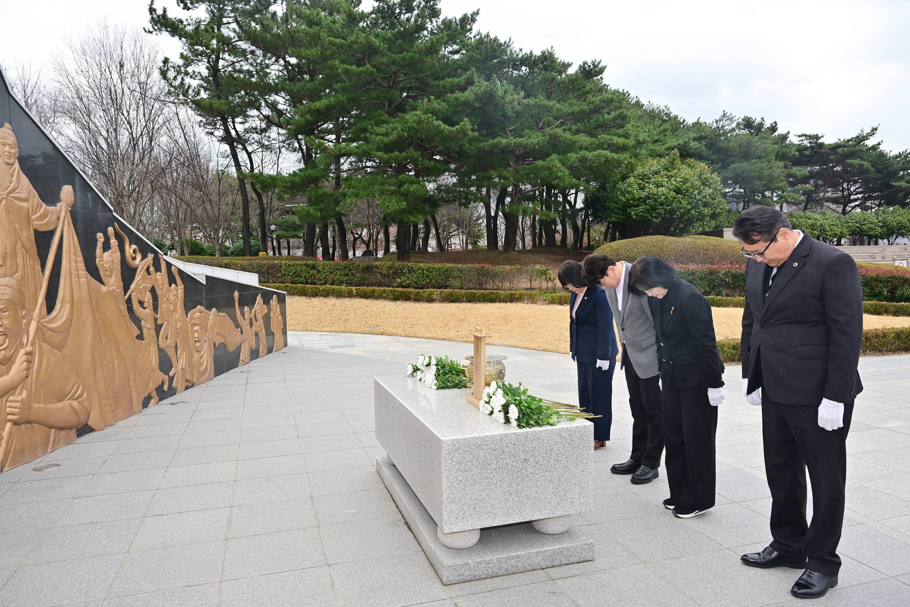 제107주년 3·1절 기념 울산항일독립운동기념탑 참배14