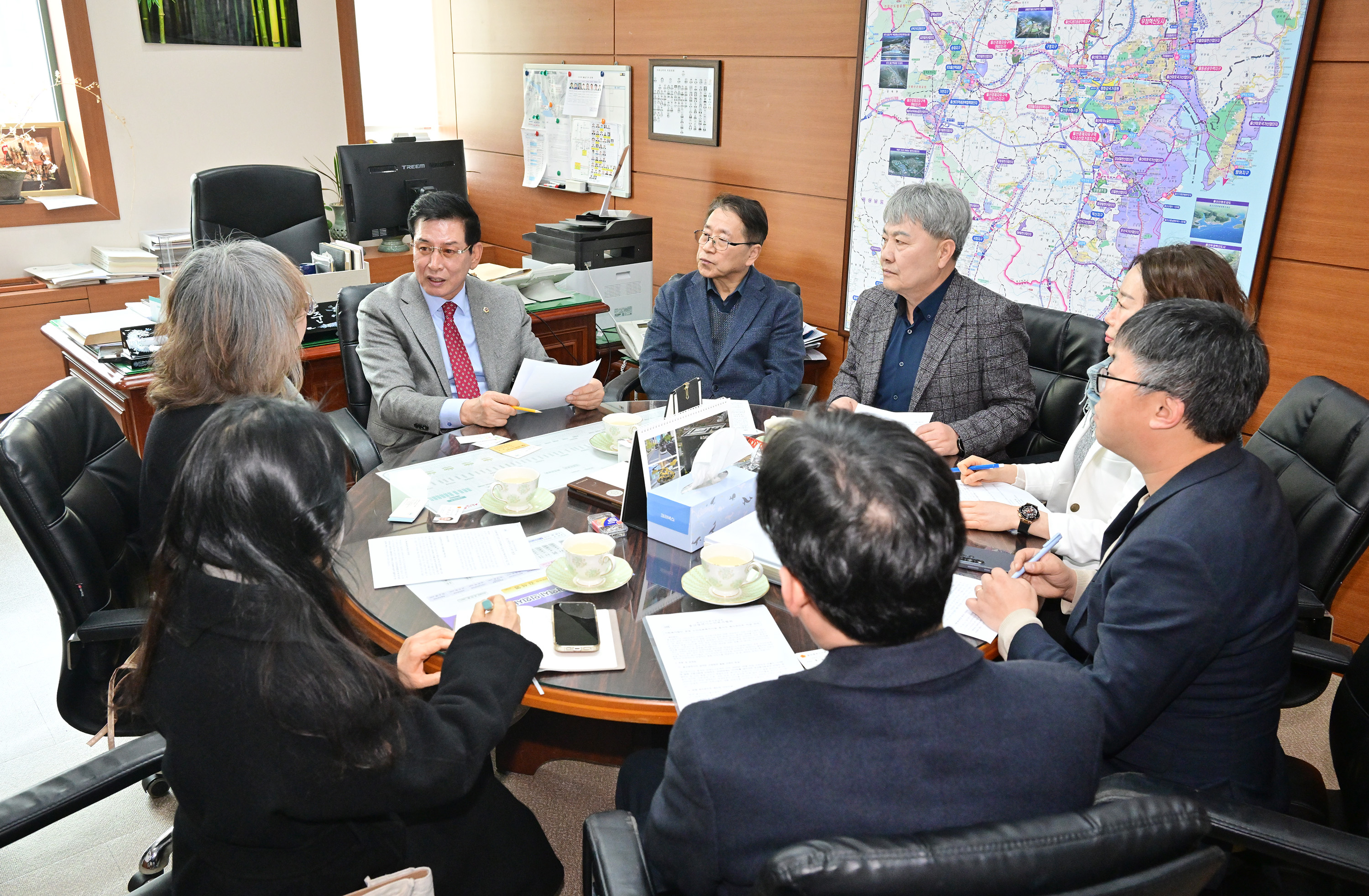 홍유준 문화복지환경위원장, 사회복지법인 노인의료복지시설 종사자 처우 개선 간담회3