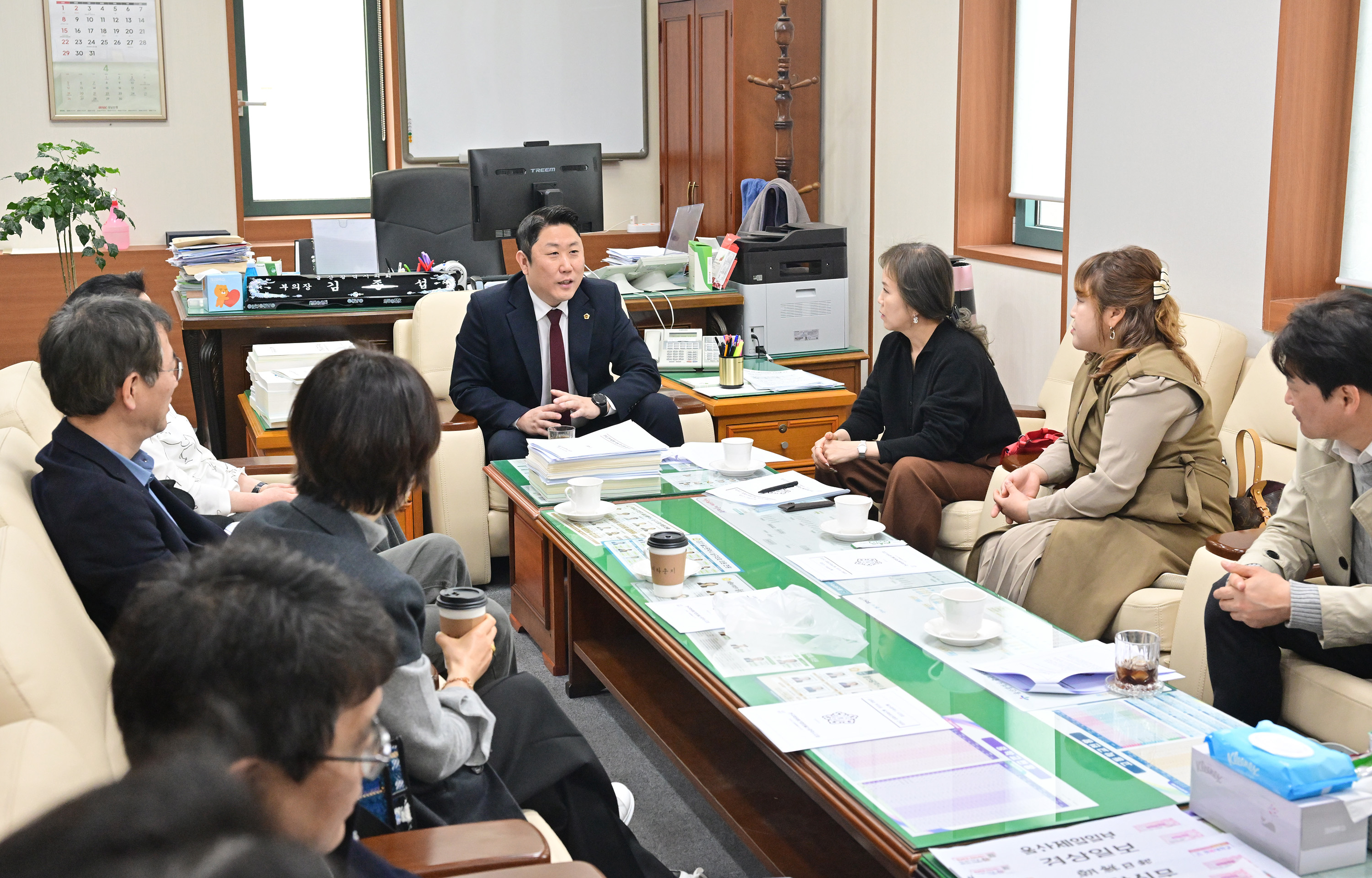 김종섭 부의장, 울산광역시 학원연합회 신입 임원진 간담회3