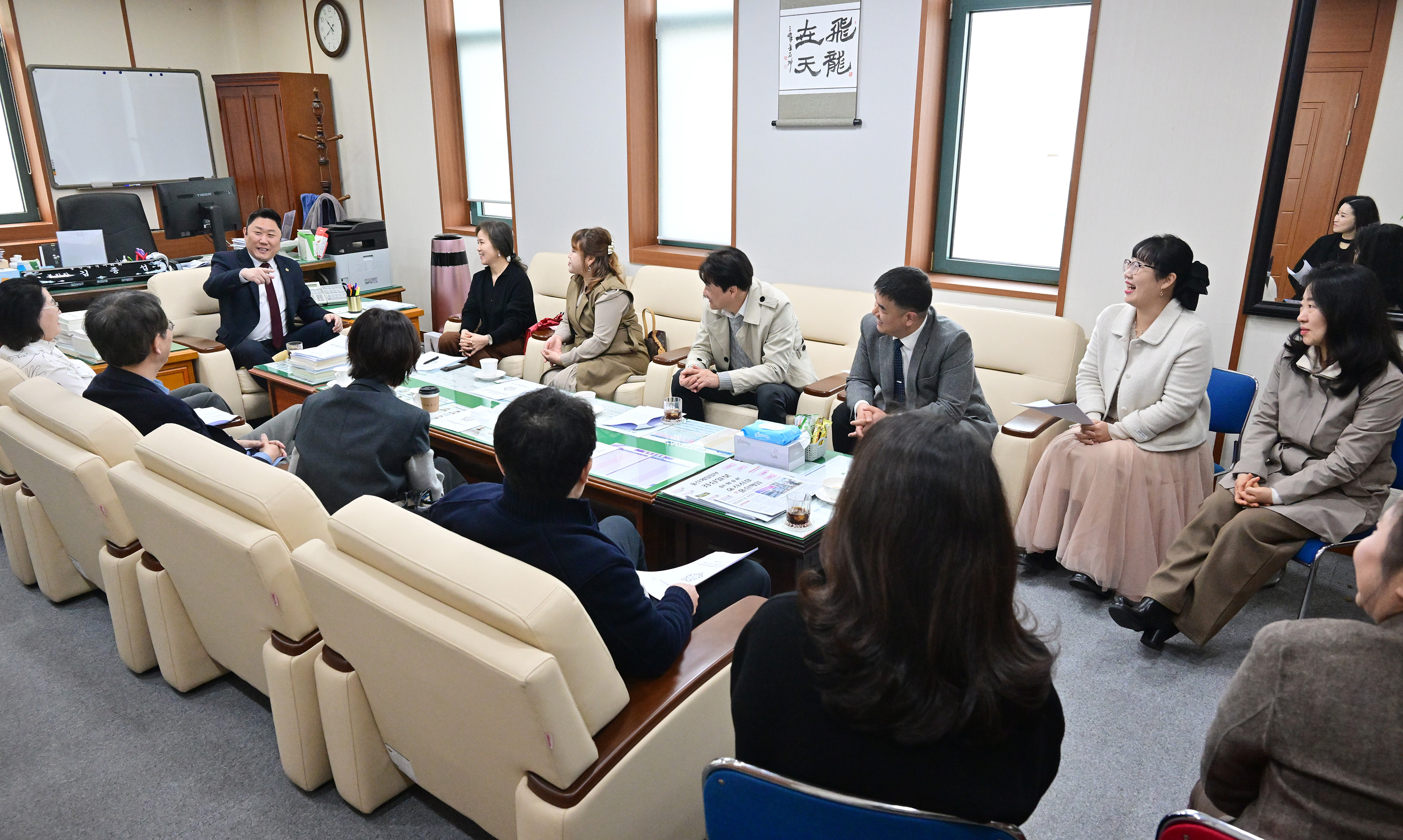 김종섭 부의장, 울산광역시 학원연합회 신입 임원진 간담회4