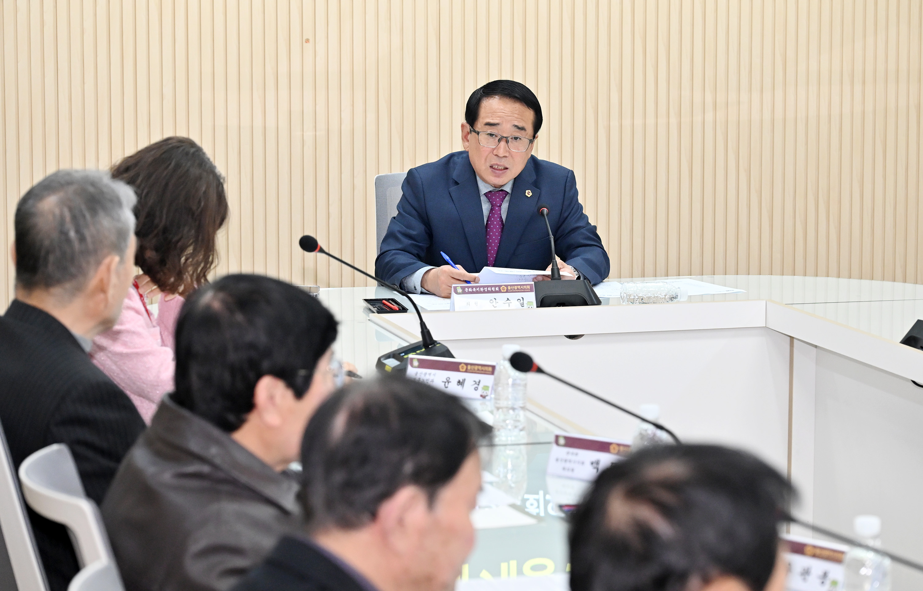 안수일 의원, 국가보훈대상자 예우 및 지원에 관한 조례 개정 의견청취 간담회3