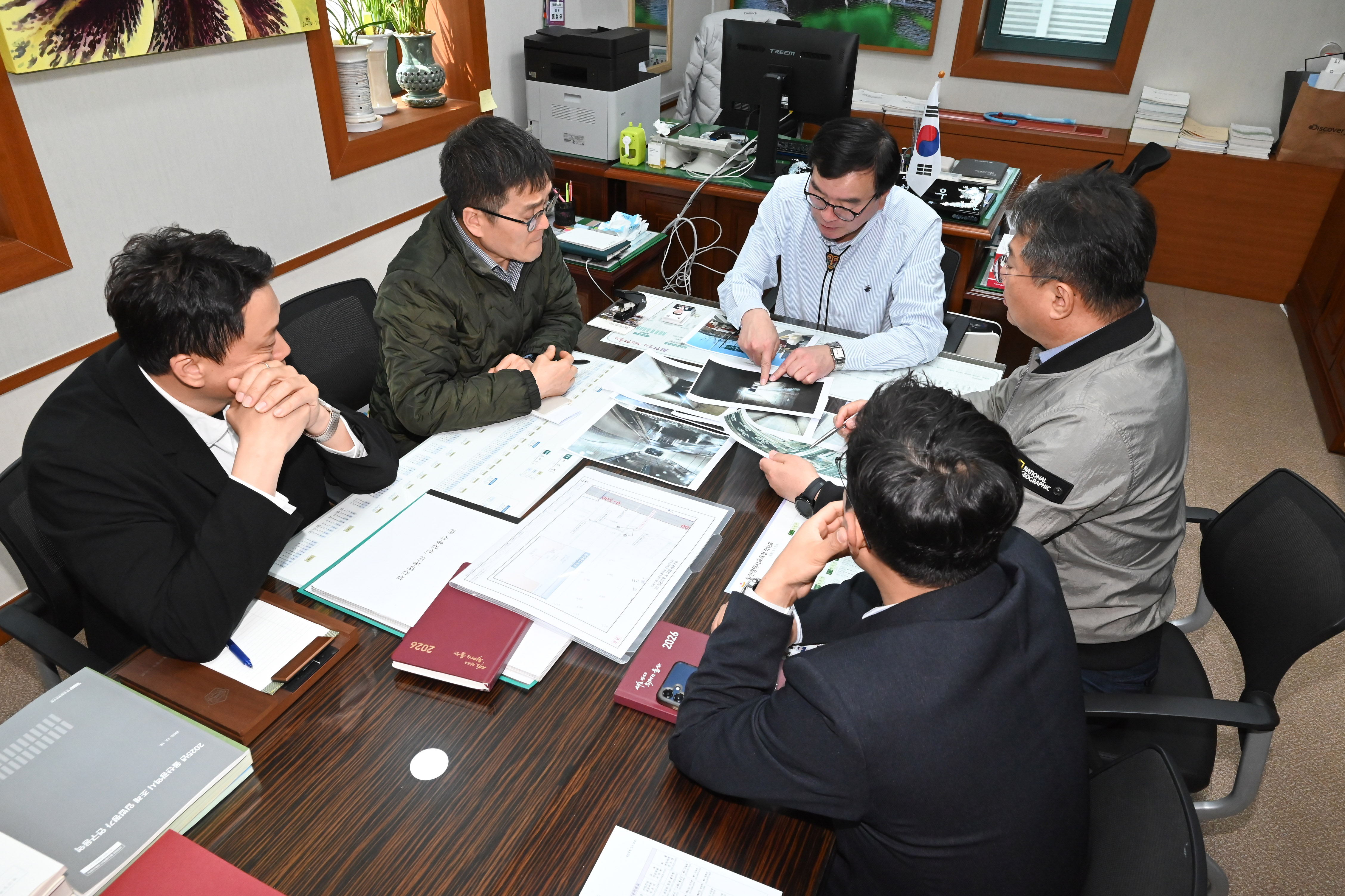 홍성우 의원, KTX울산역 지하차도 침수 방지 대책 논의 간담회2