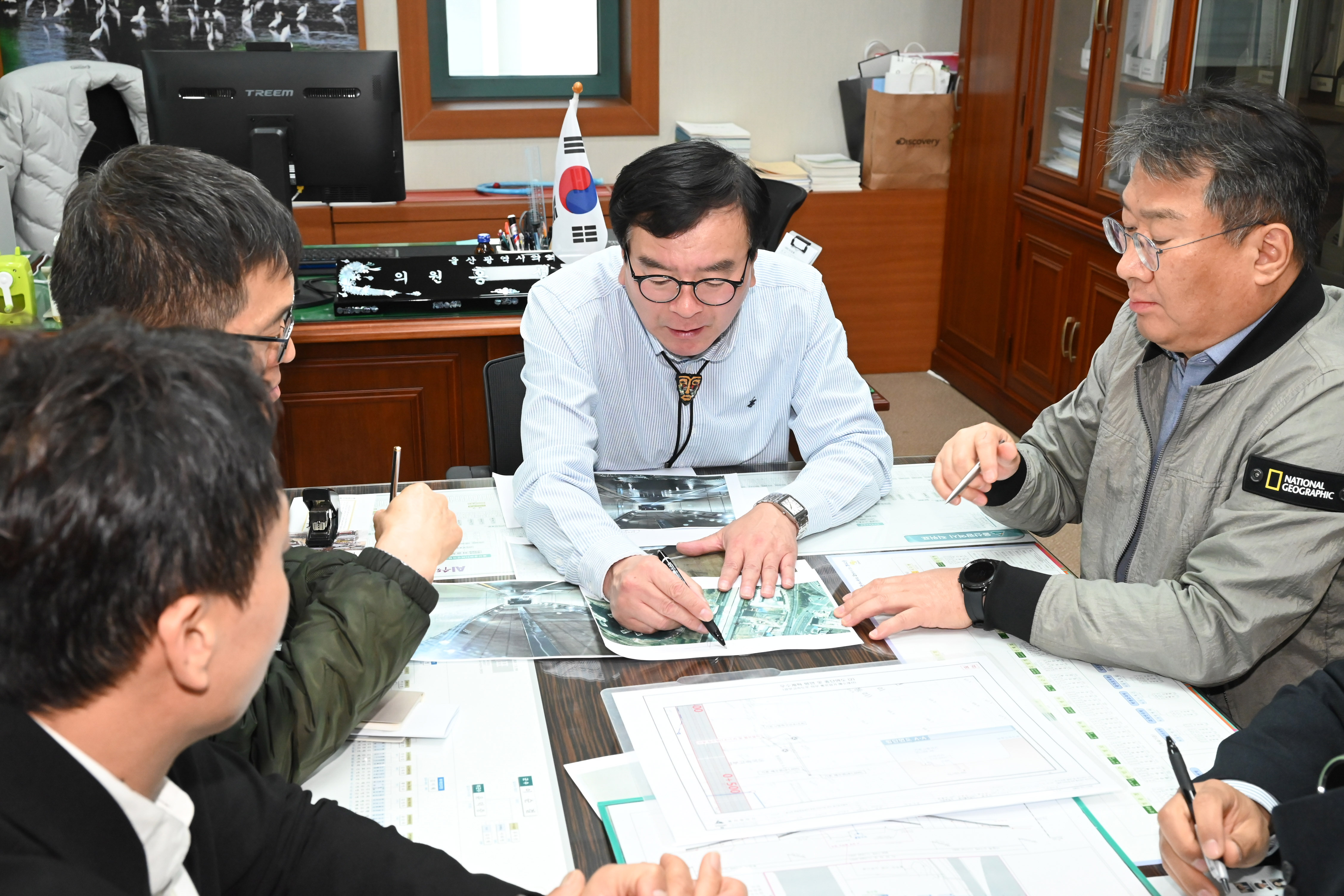 홍성우 의원, KTX울산역 지하차도 침수 방지 대책 논의 간담회5