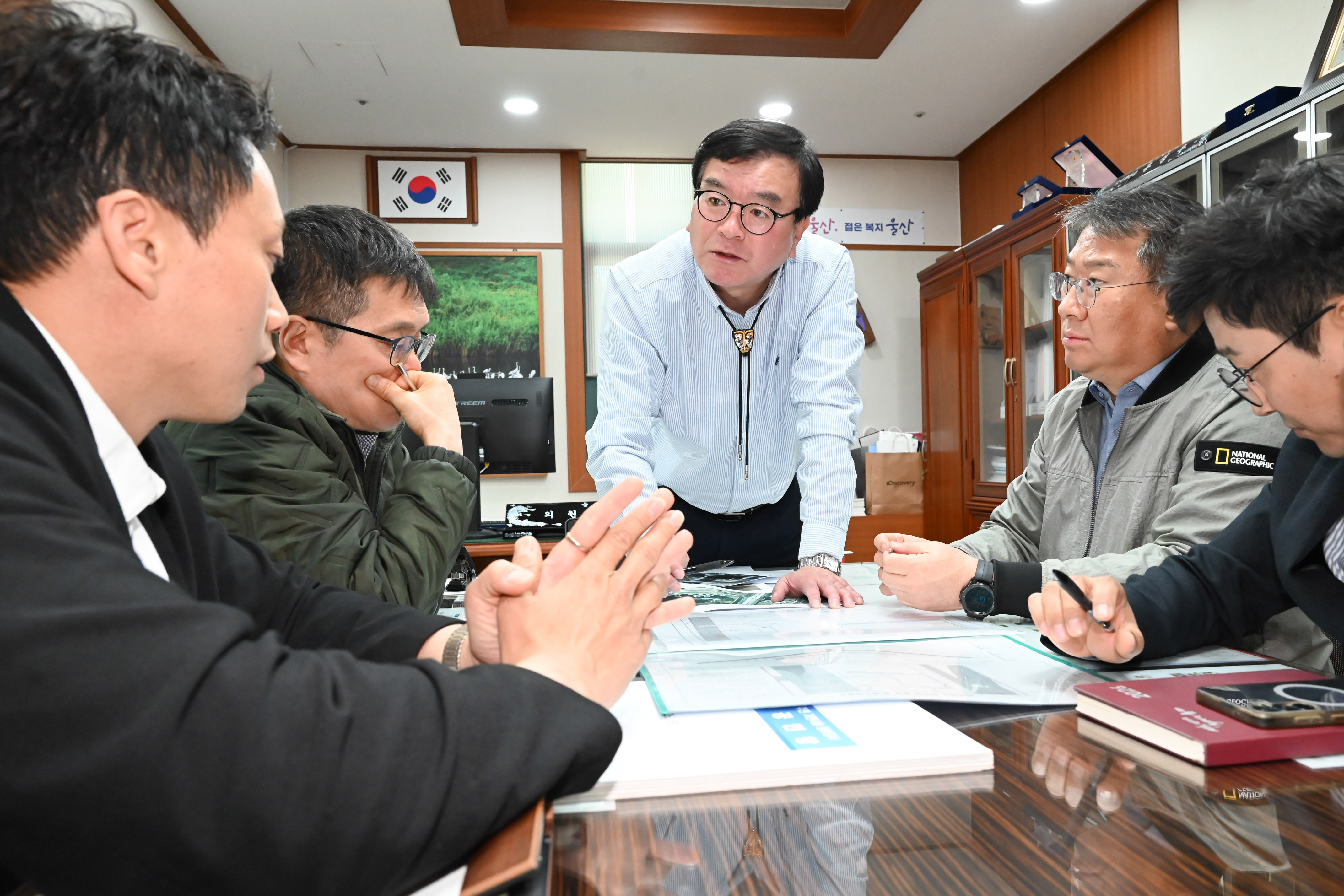 홍성우 의원, KTX울산역 지하차도 침수 방지 대책 논의 간담회6