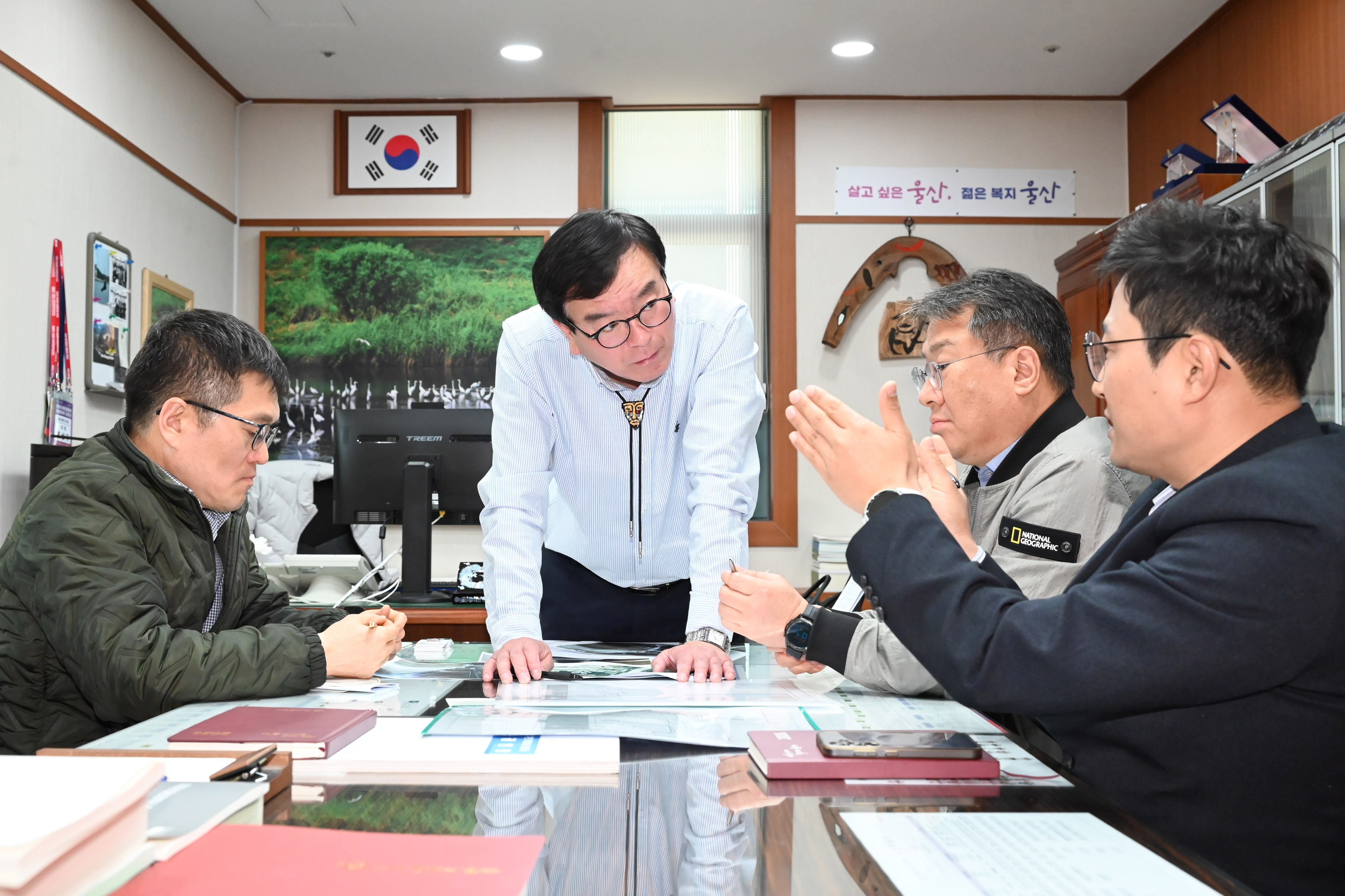 홍성우 의원, KTX울산역 지하차도 침수 방지 대책 논의 간담회7