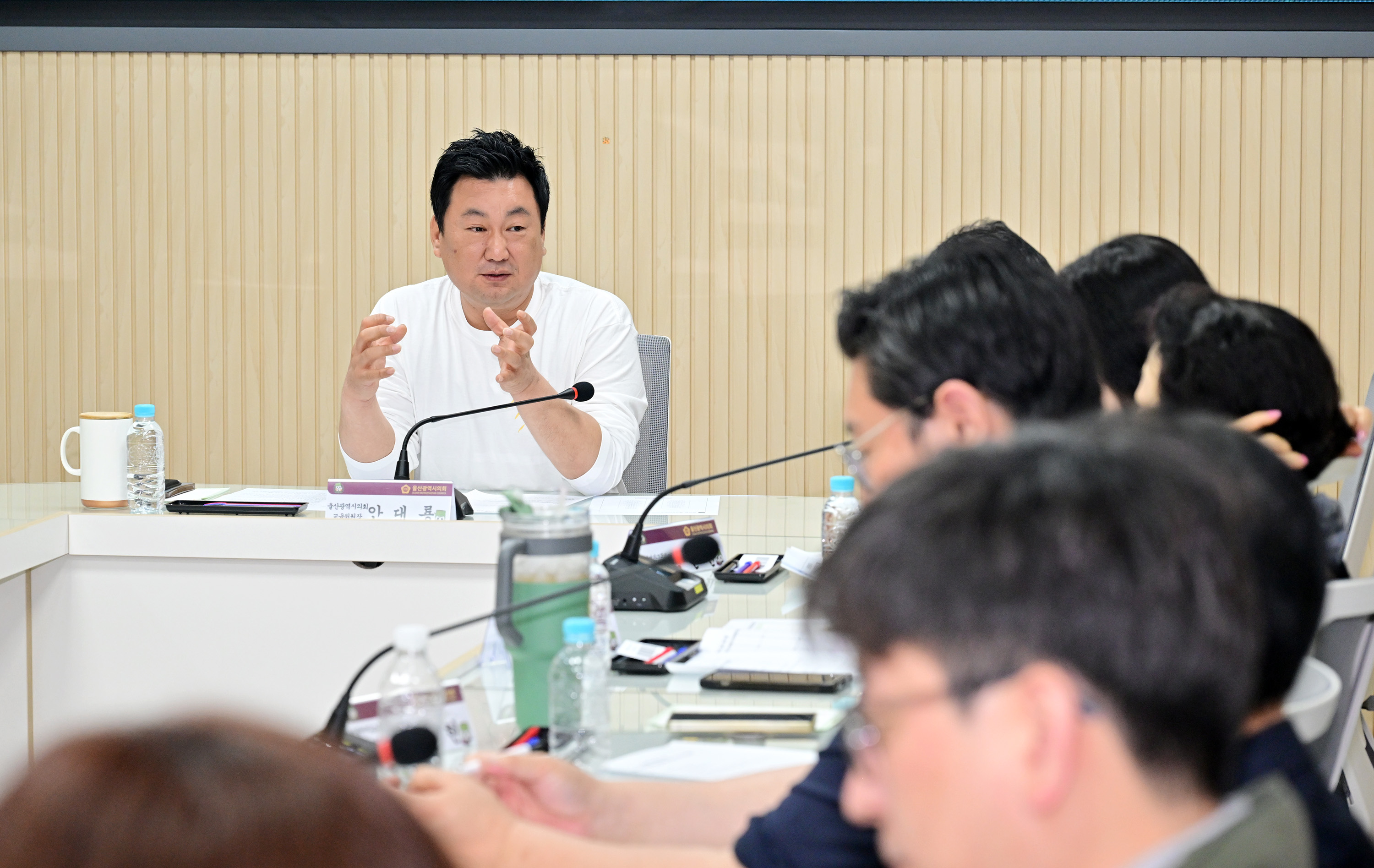 안대룡 교육위원장, 학교 규모 격차 개선을 위한 후속 간담회6