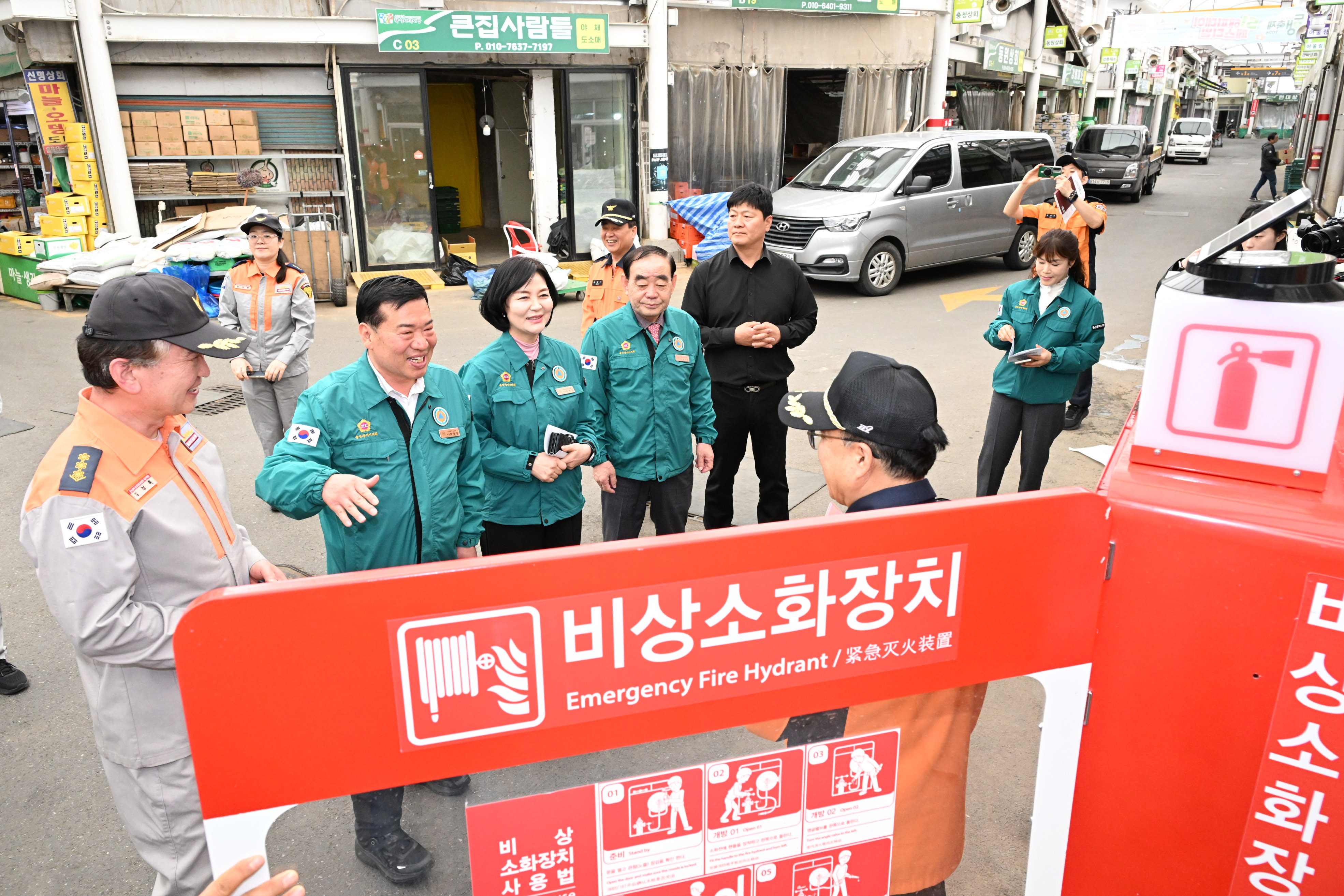 행정자치위원회, 비상소화장치 운영 실태 점검3
