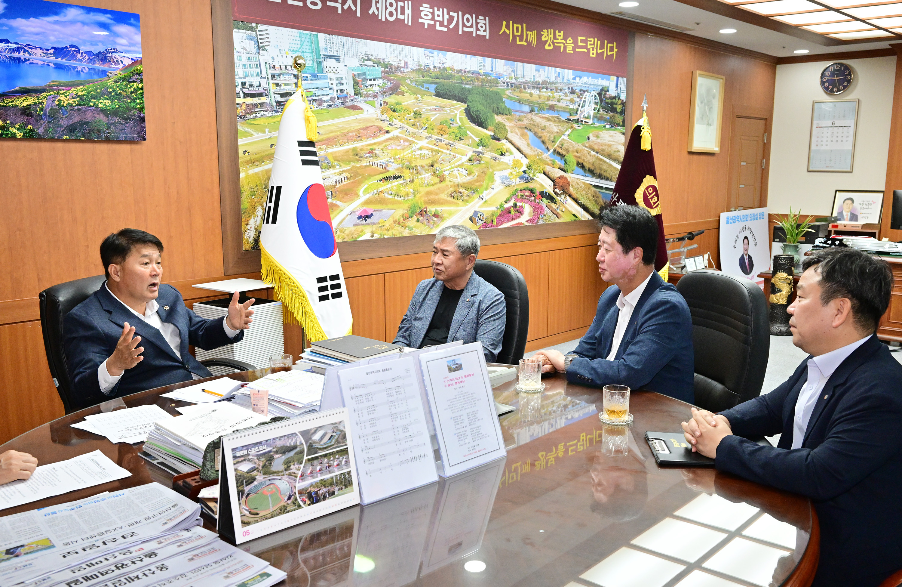이성룡 의장, 울산지역 설비건설협회 현안 간담회2
