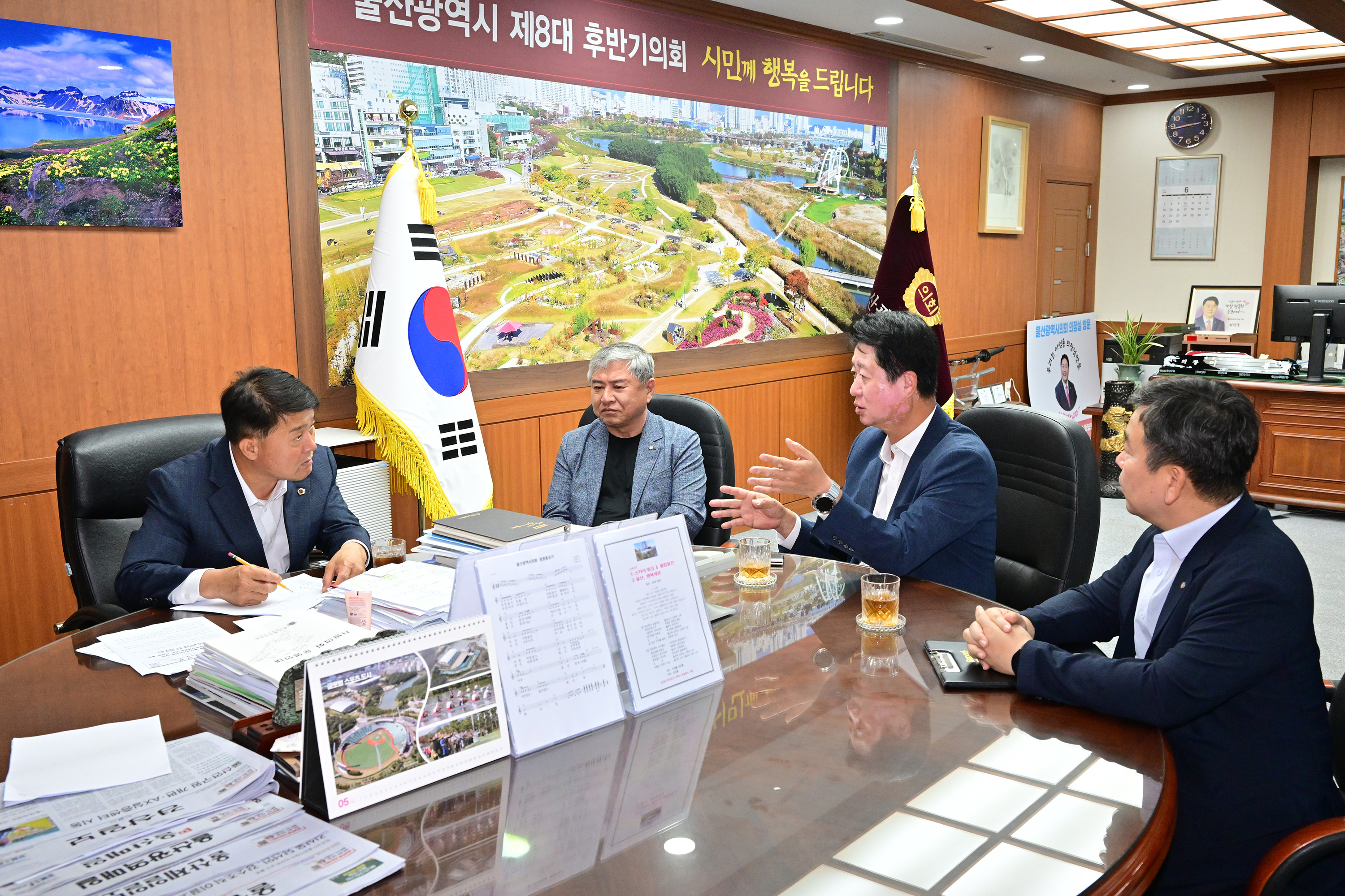 이성룡 의장, 울산지역 설비건설협회 현안 간담회5