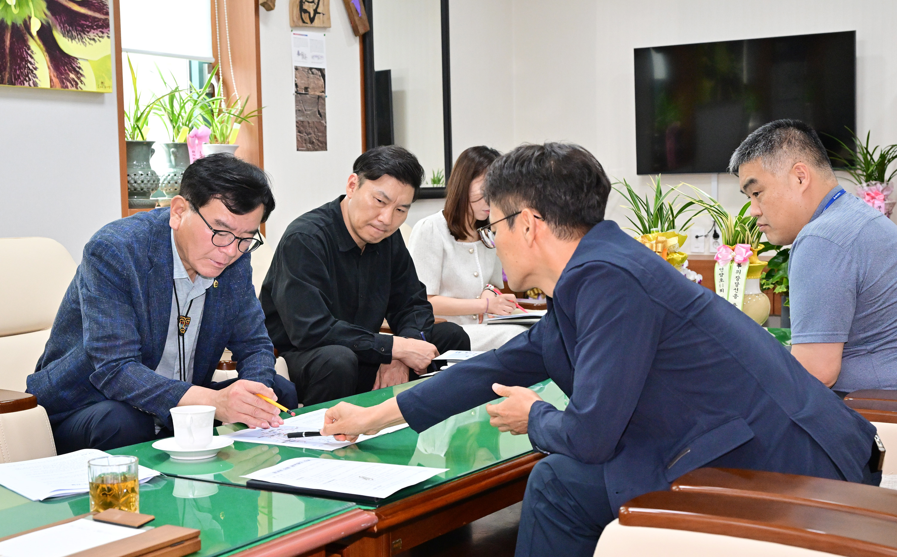 홍성우 부의장, 동남권 순환 광역철도 추진상황 점검 1